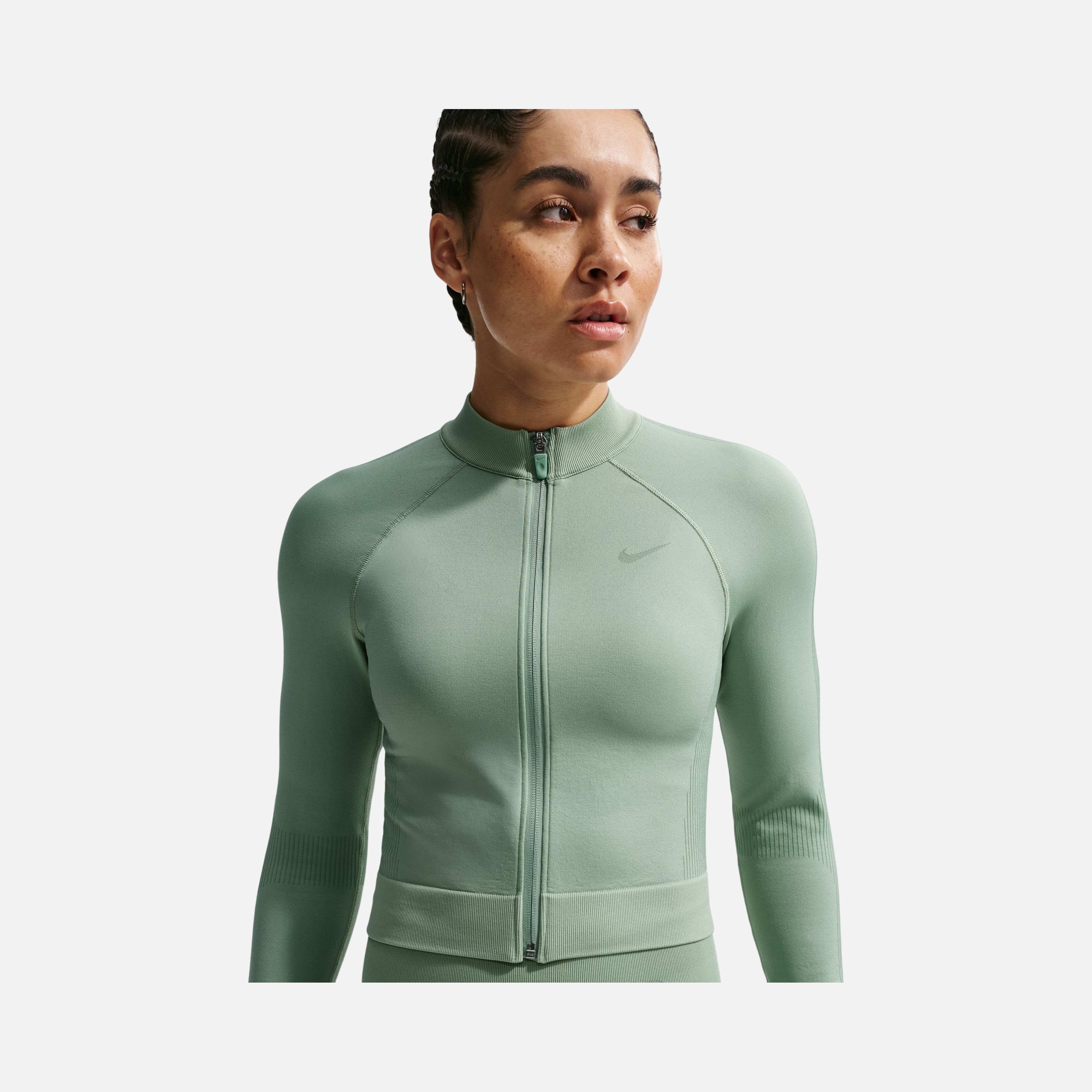 Nike Pro Dri-Fit Seamless Full-zip Midlayer Training Kadın Sweatshirt