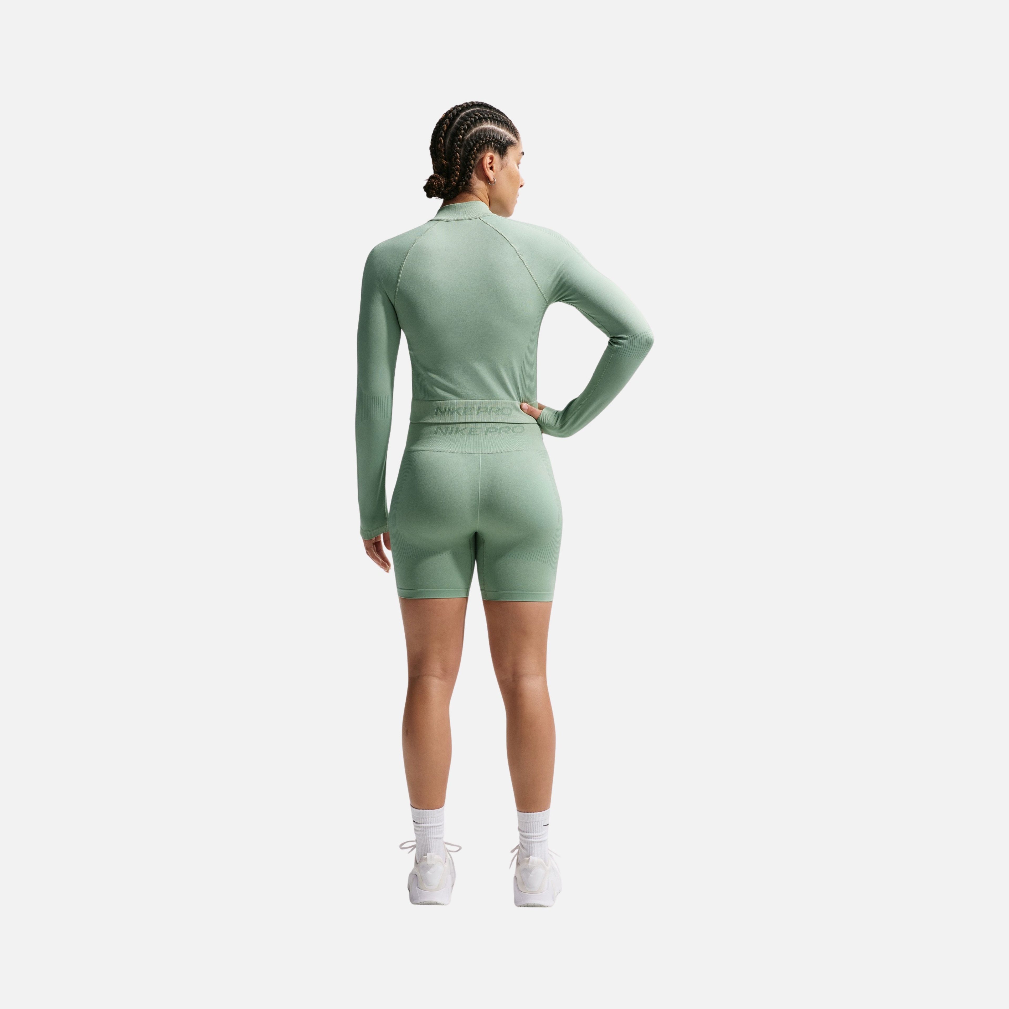 Nike Pro Dri-Fit Seamless Full-zip Midlayer Training Kadın Sweatshirt