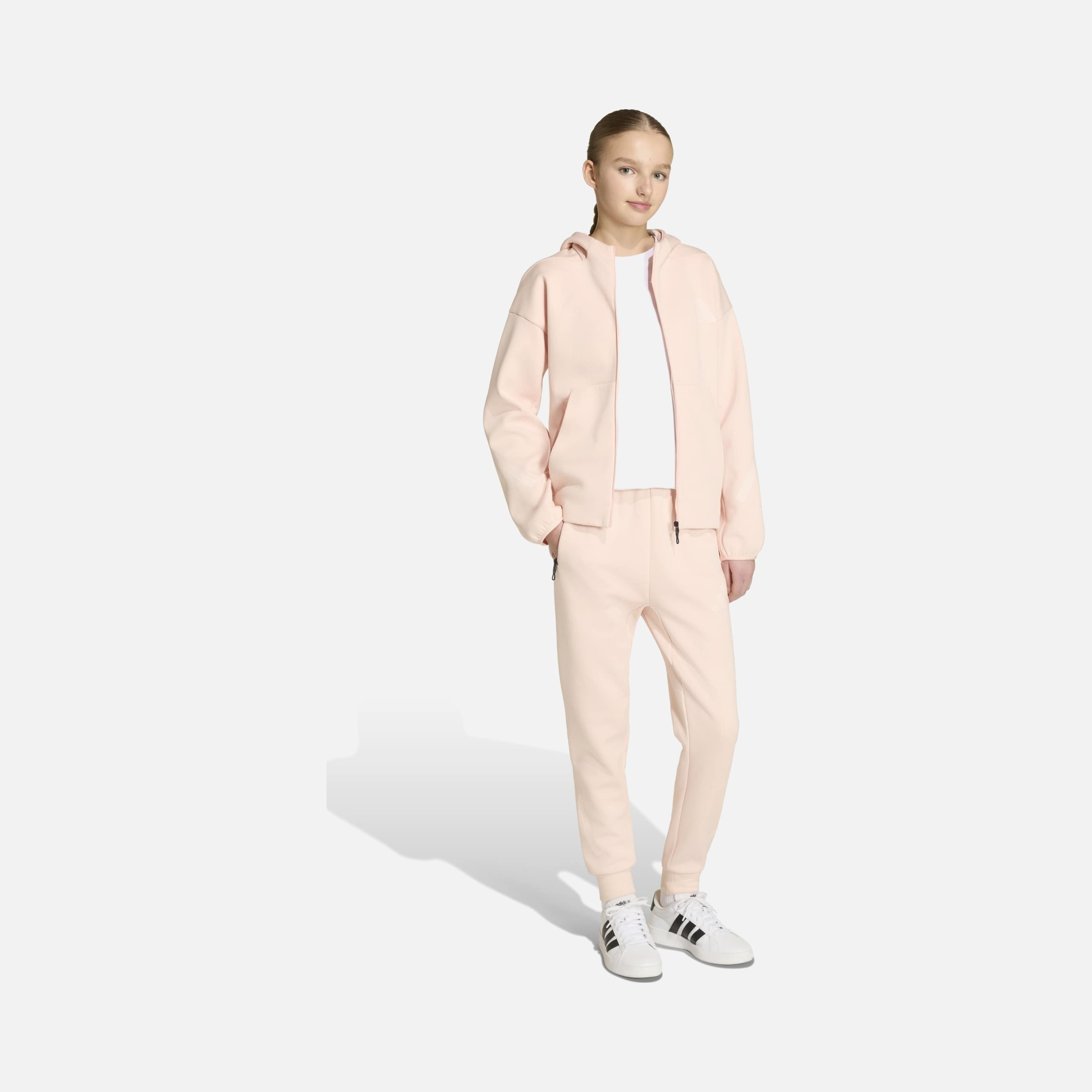 adidas Sportswear Z.N.E. Primeknit Fabric Tapered-Leg Versatile Çocuk Eşofman Altı