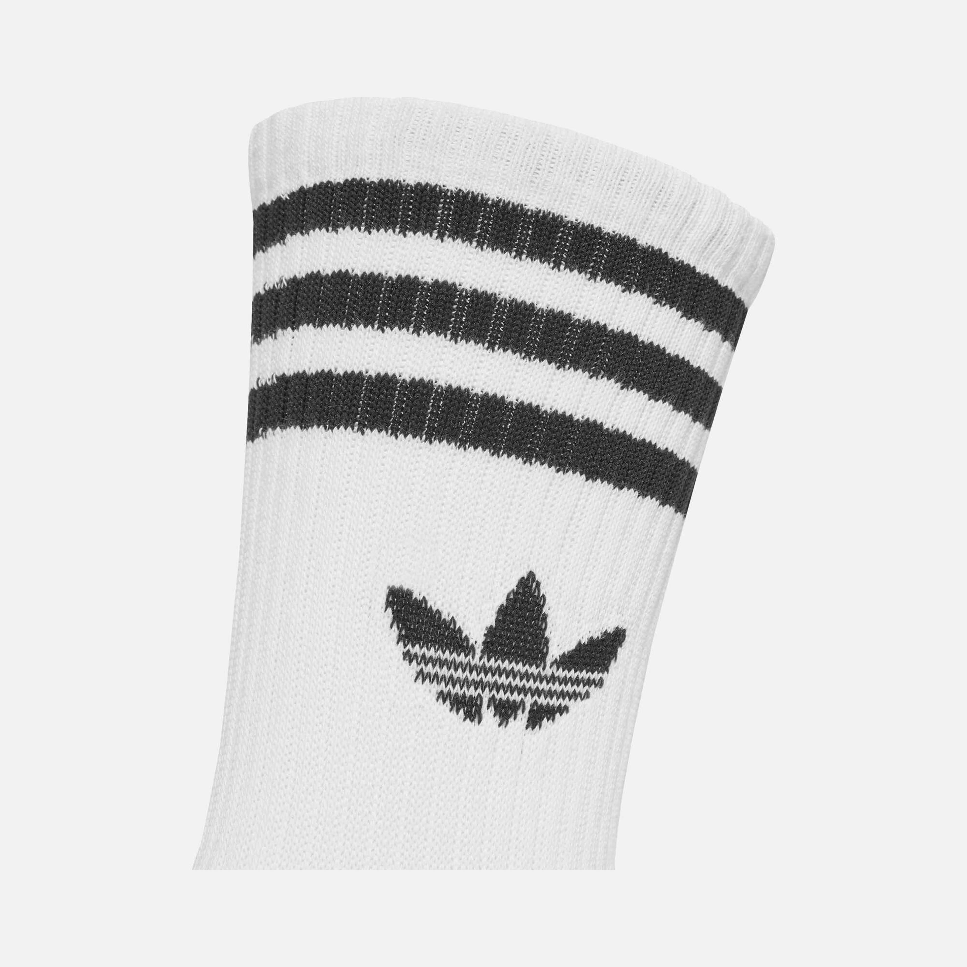 adidas 3-Stripes Crew Socks 3 Pairs Çorap