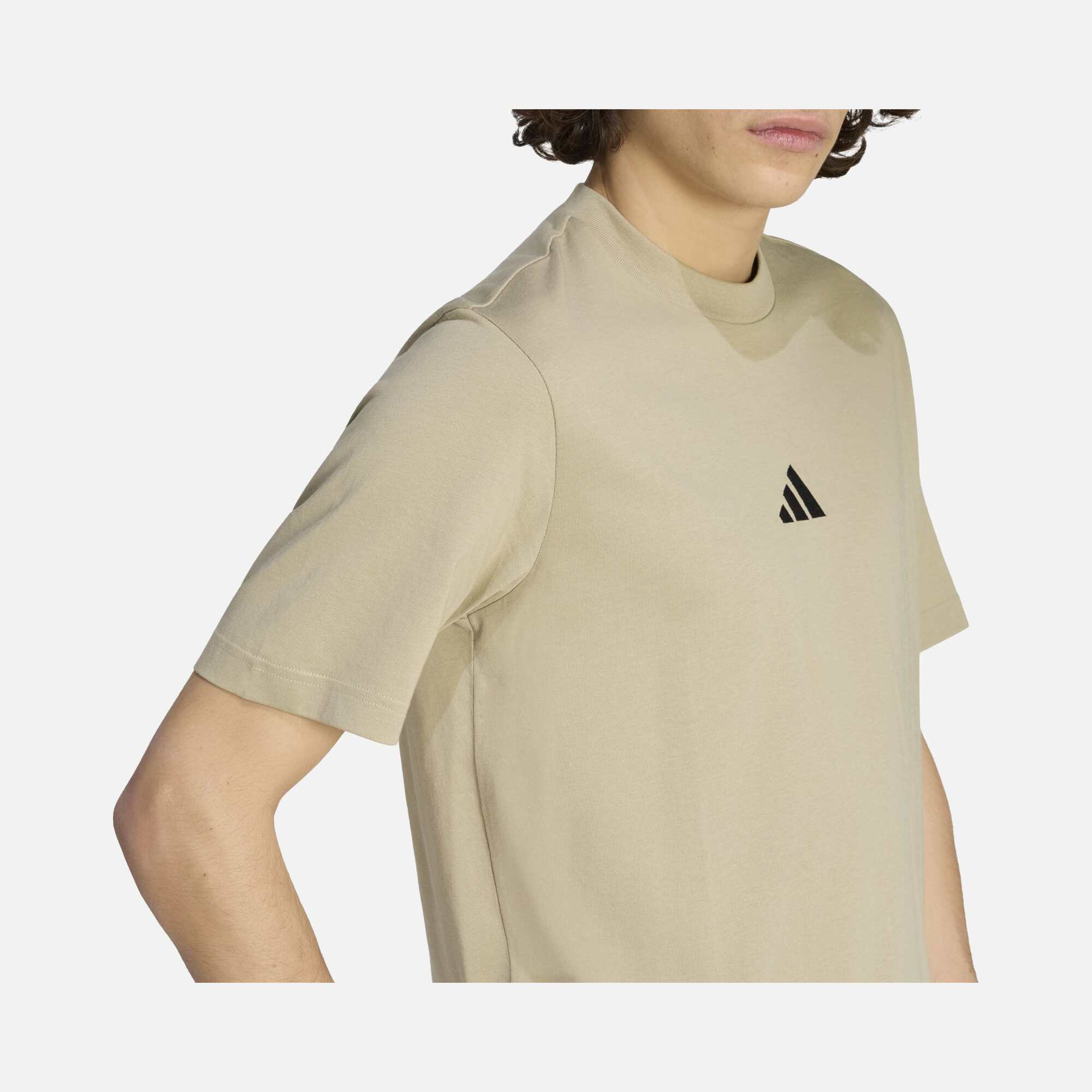 adidas Sportswear Essentials Embroidered Small Logo Single Jersey Short-Sleeve Erkek Tişört