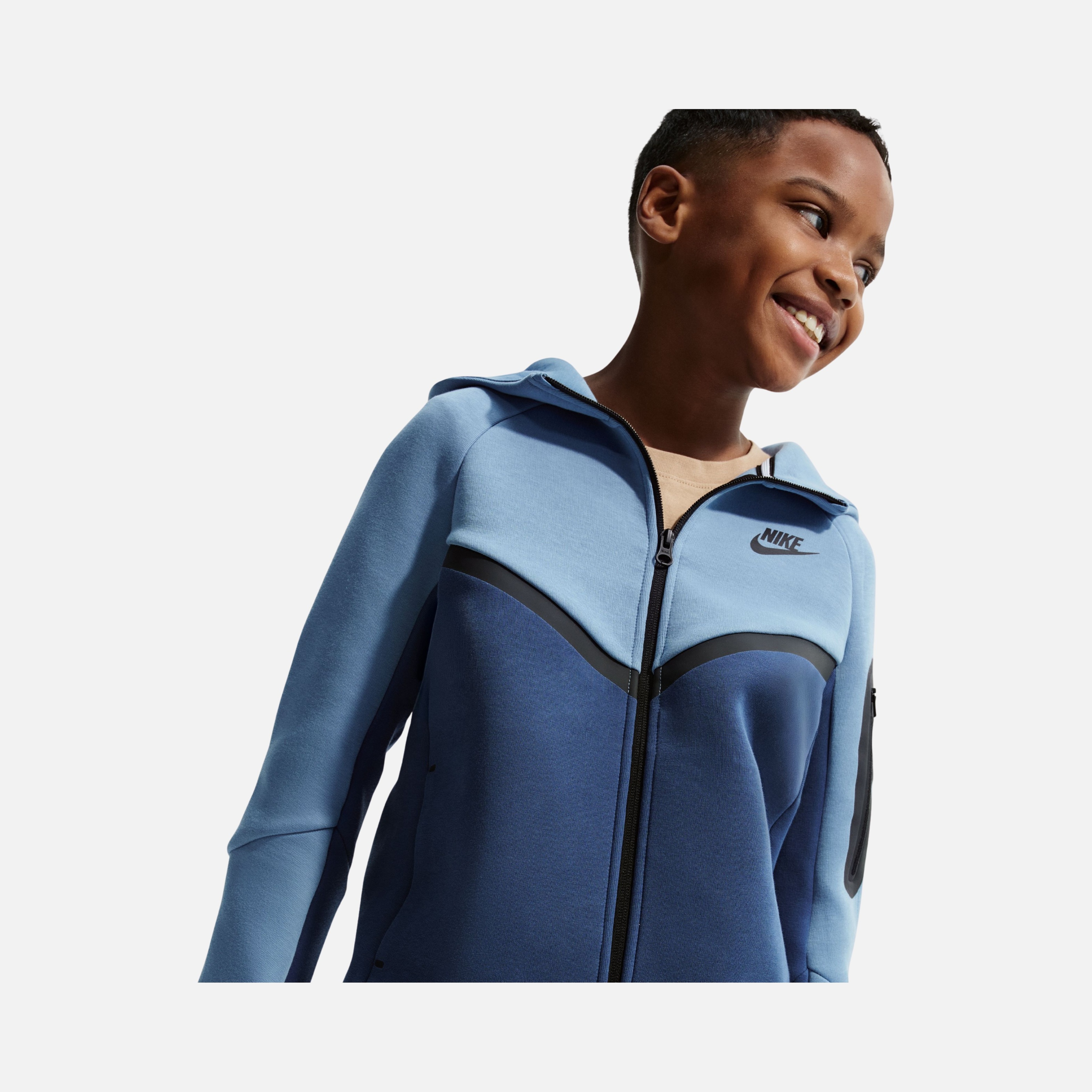 Nike Sportswear Smooth Tech Fleece Full-Zip Hooded Çocuk Ceket
