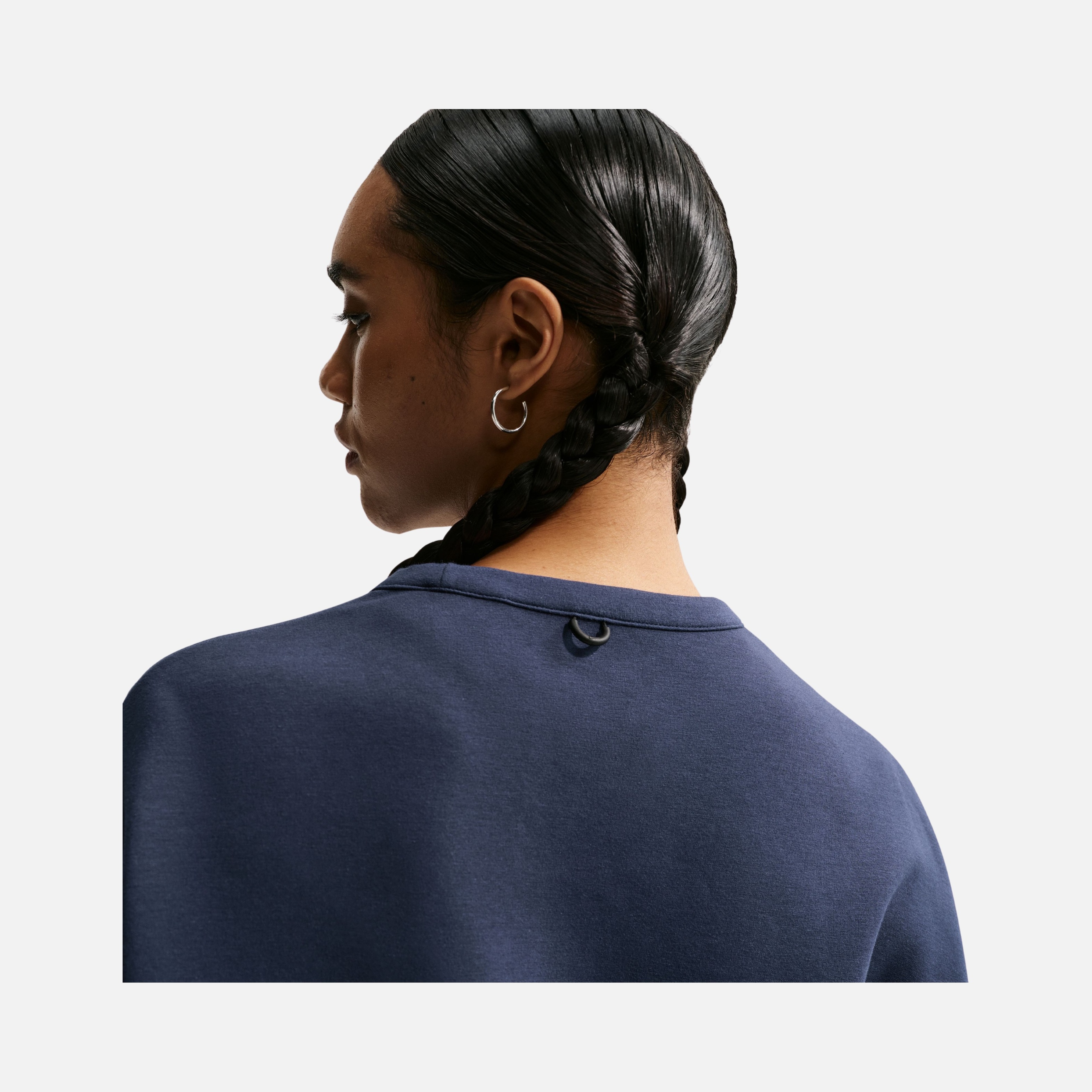 Nike 24.7 Dri-Fit Soft Knit Extra Loose Cut Crew Training Kadın Sweatshirt