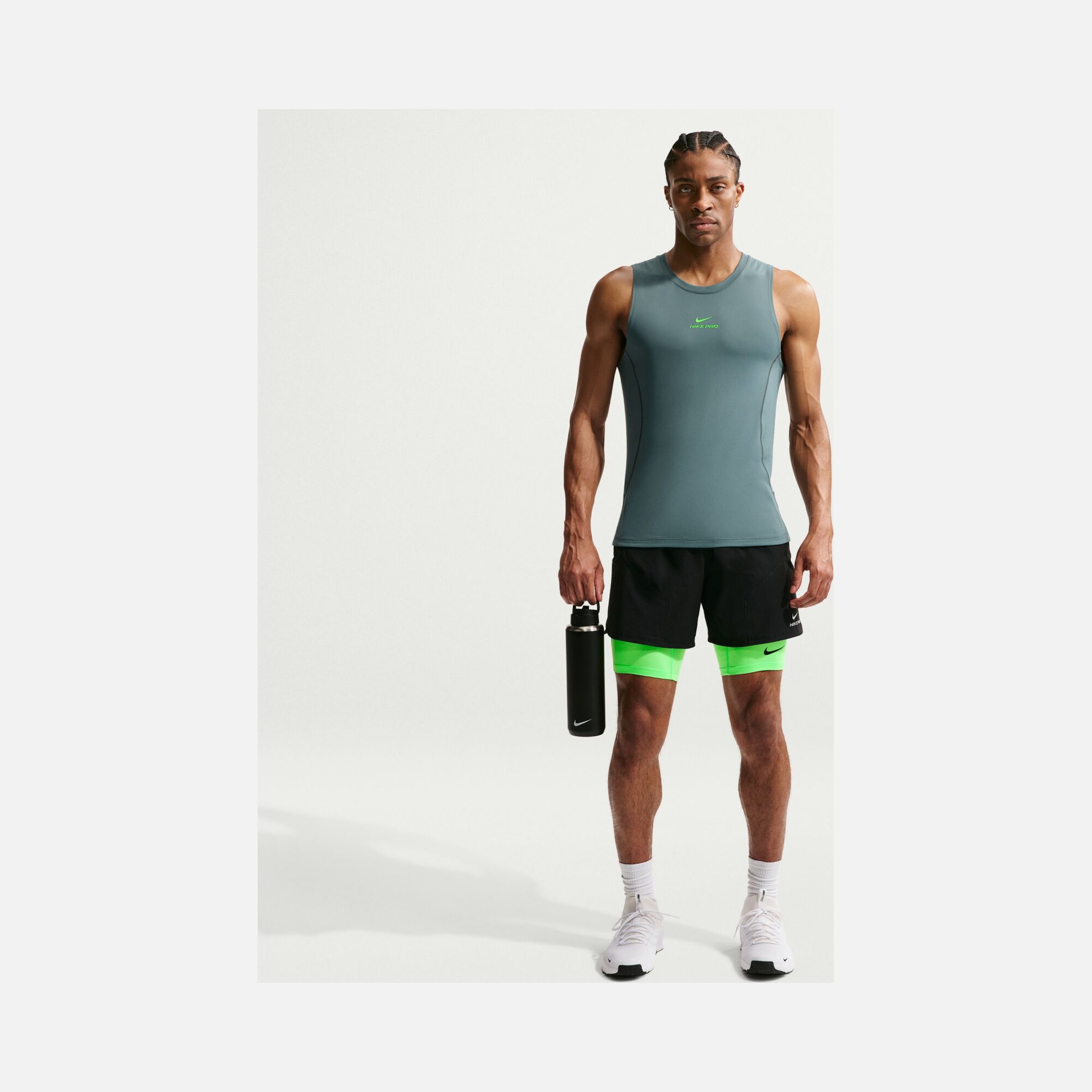 Nike M Np Df Long Short Erkek Şort