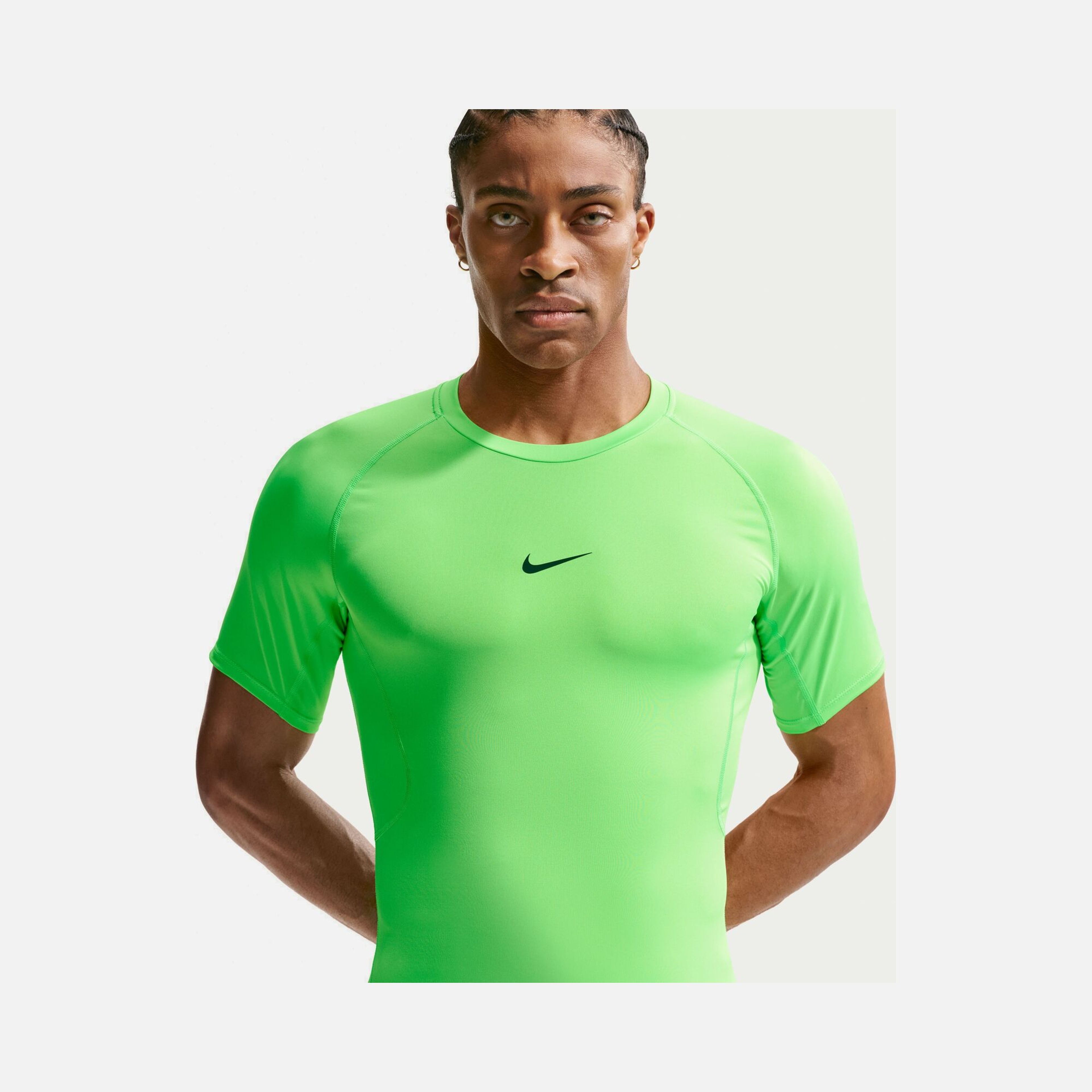 Nike Pro Dri-Fit Tight Fitness Training Short-Sleeve Erkek Uzun Kollu Tişört