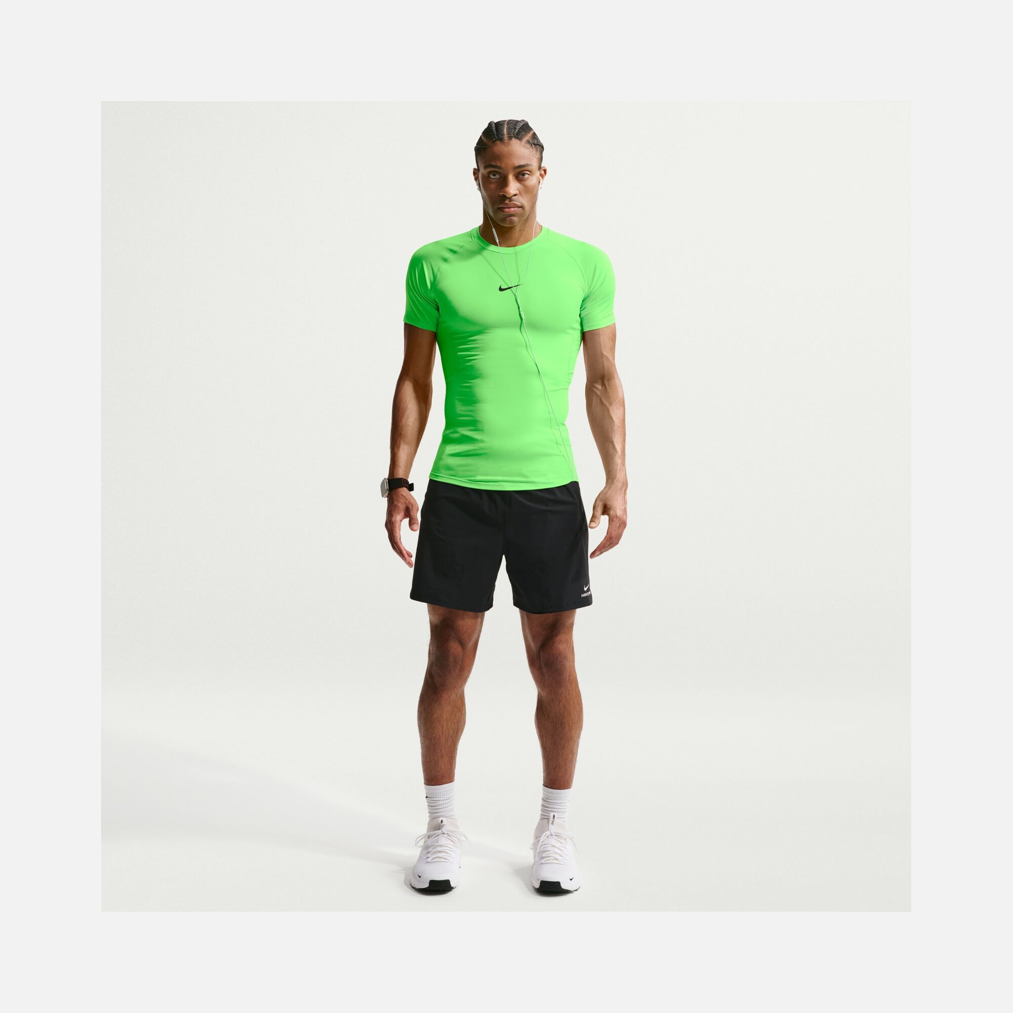 Nike Pro Dri-Fit Tight Fitness Training Short-Sleeve Erkek Uzun Kollu Tişört