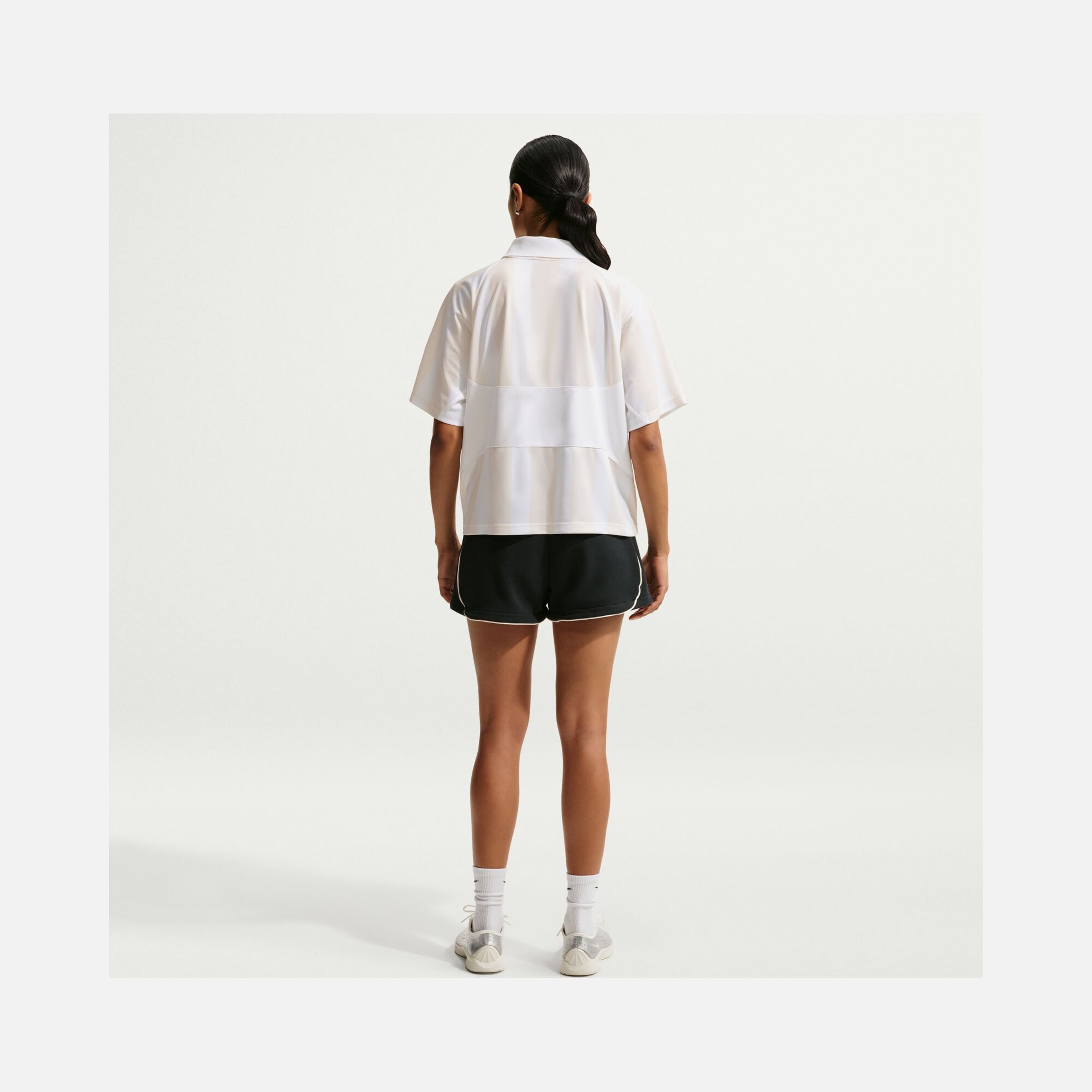 Nike Sportswear Street Oversize Çizgili Kadın Tişört