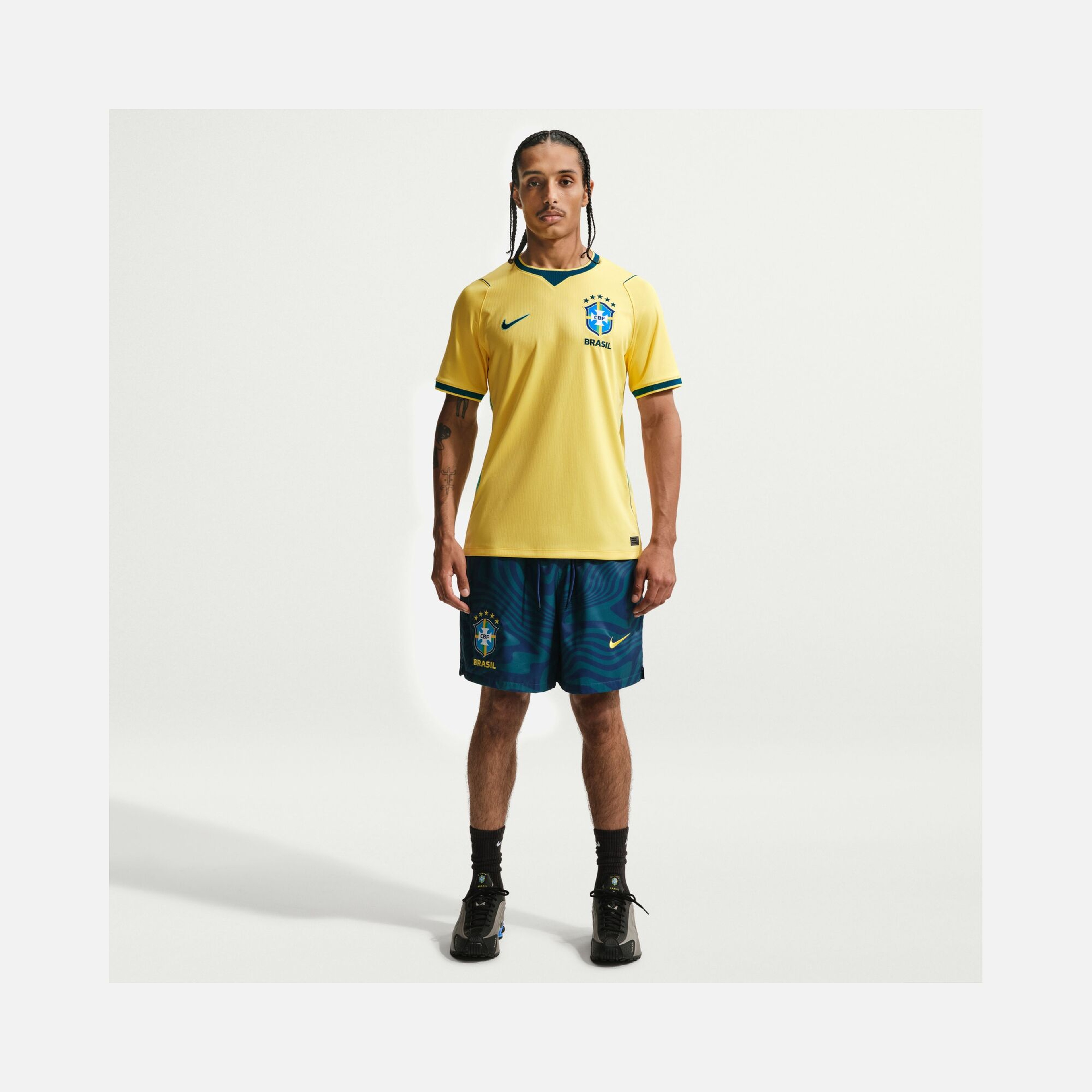 Nike Brezilya 2026 İç Saha Dri-FIT Erkek Forma