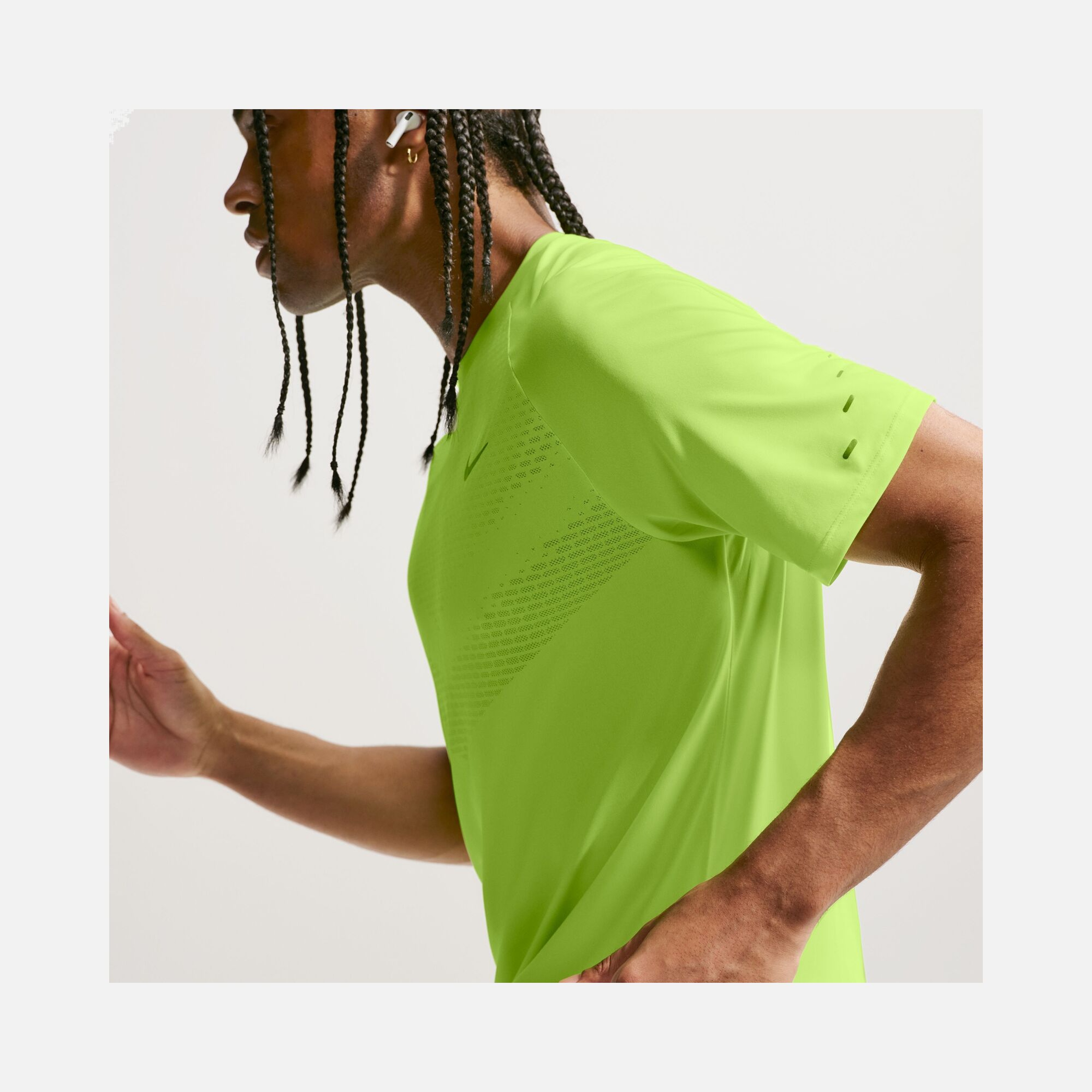 Nike Dri-Fit ADV Stride Running Short-Sleeve Erkek Tişört
