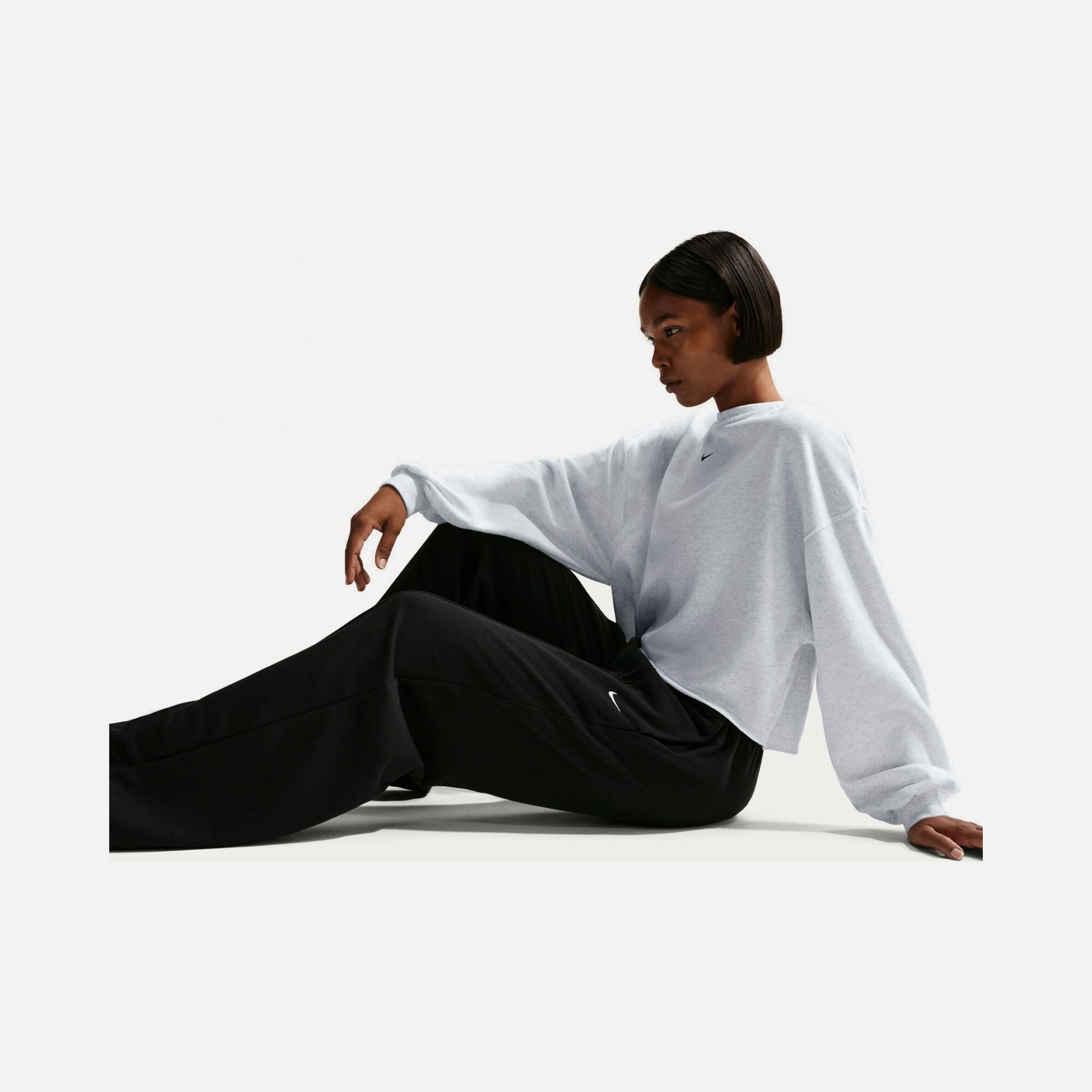 Nike Sportswear Offline Chill Open-Hem Mid-Rise Kadın Pantolon