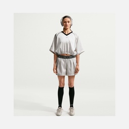 Nike Sportswear Offline Woven Satin Kadın Tişört