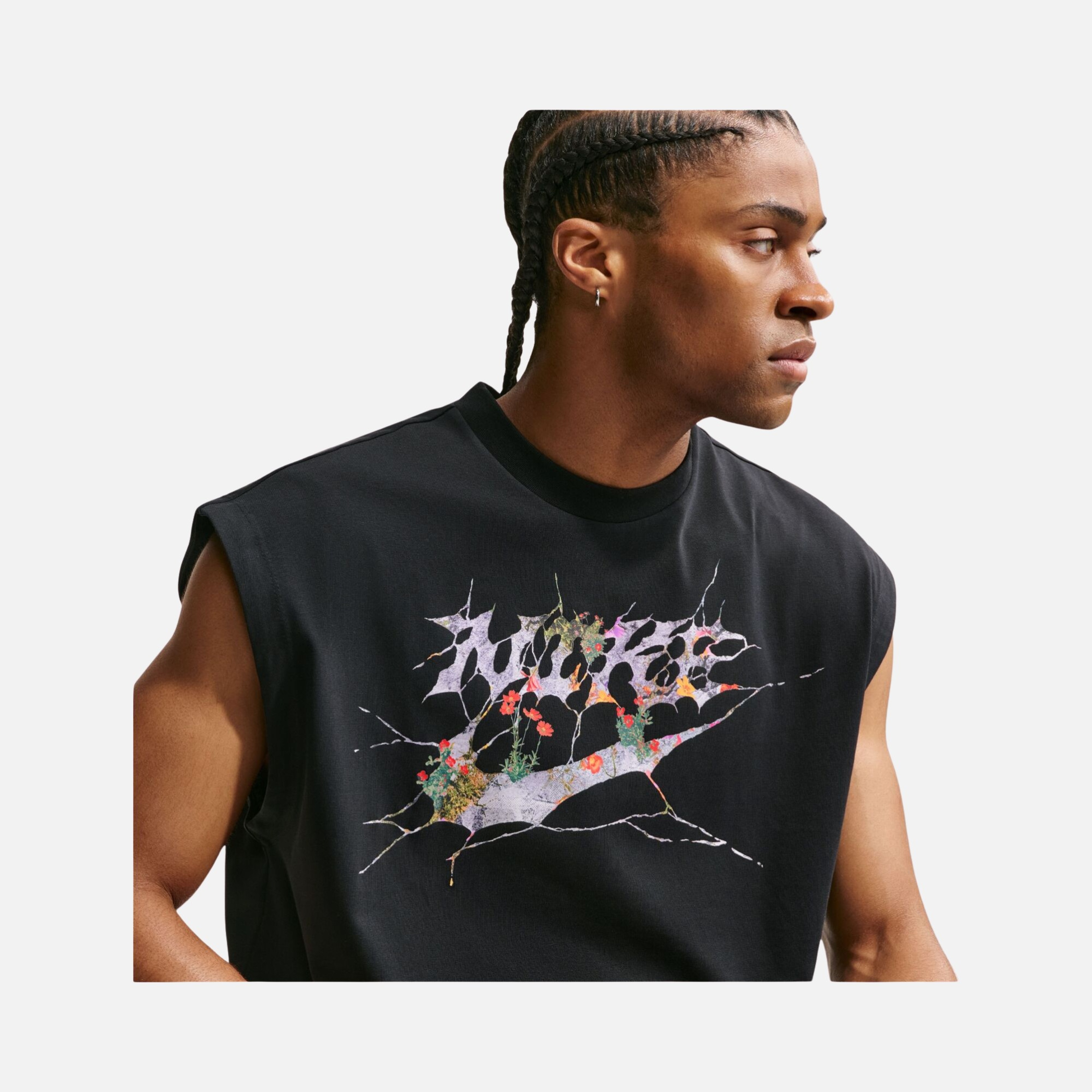 Nike Dri-FIT Grafik Erkek Kolsuz Tişört