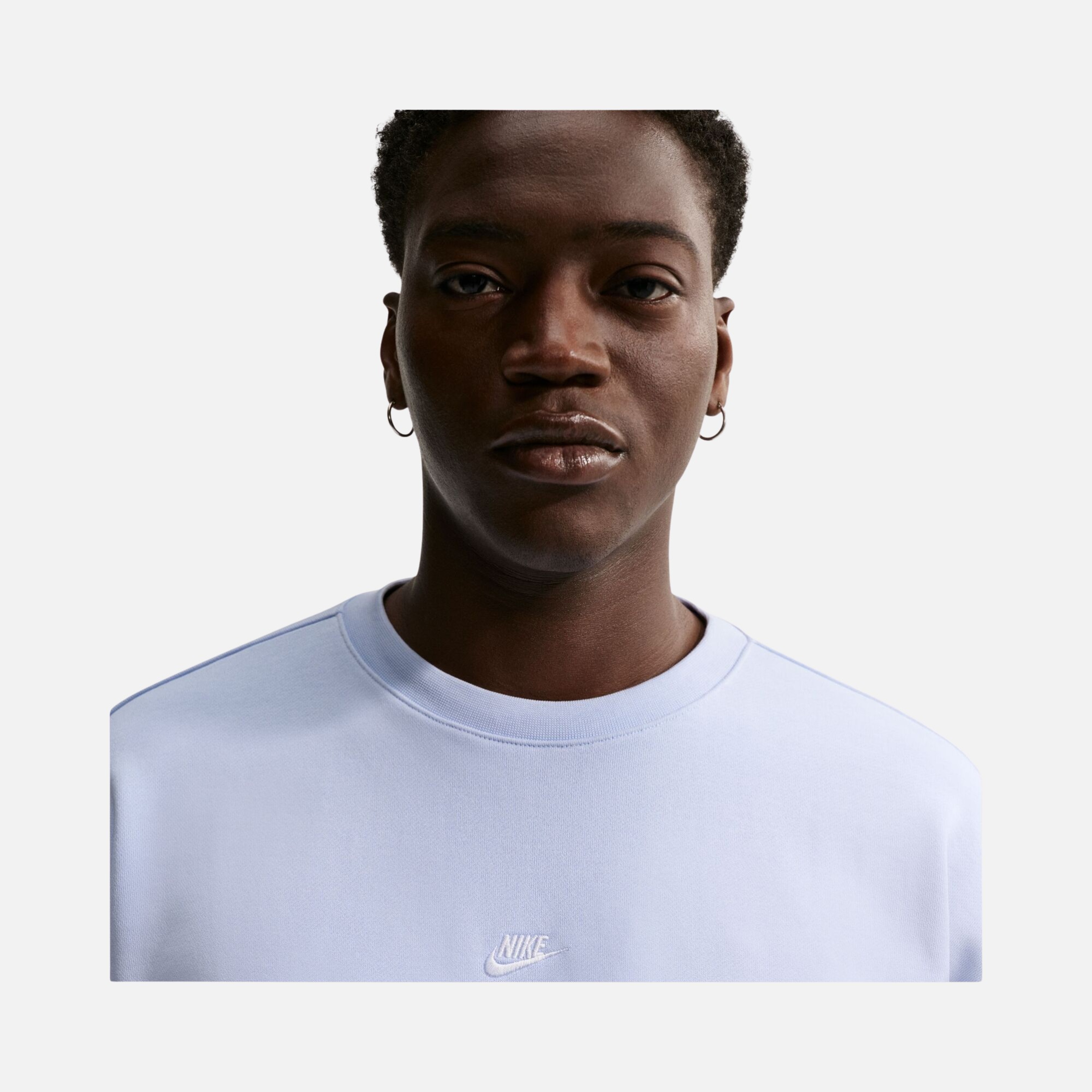 Nike Sportswear Club Oversized French-Terry Crew Sweatshirt