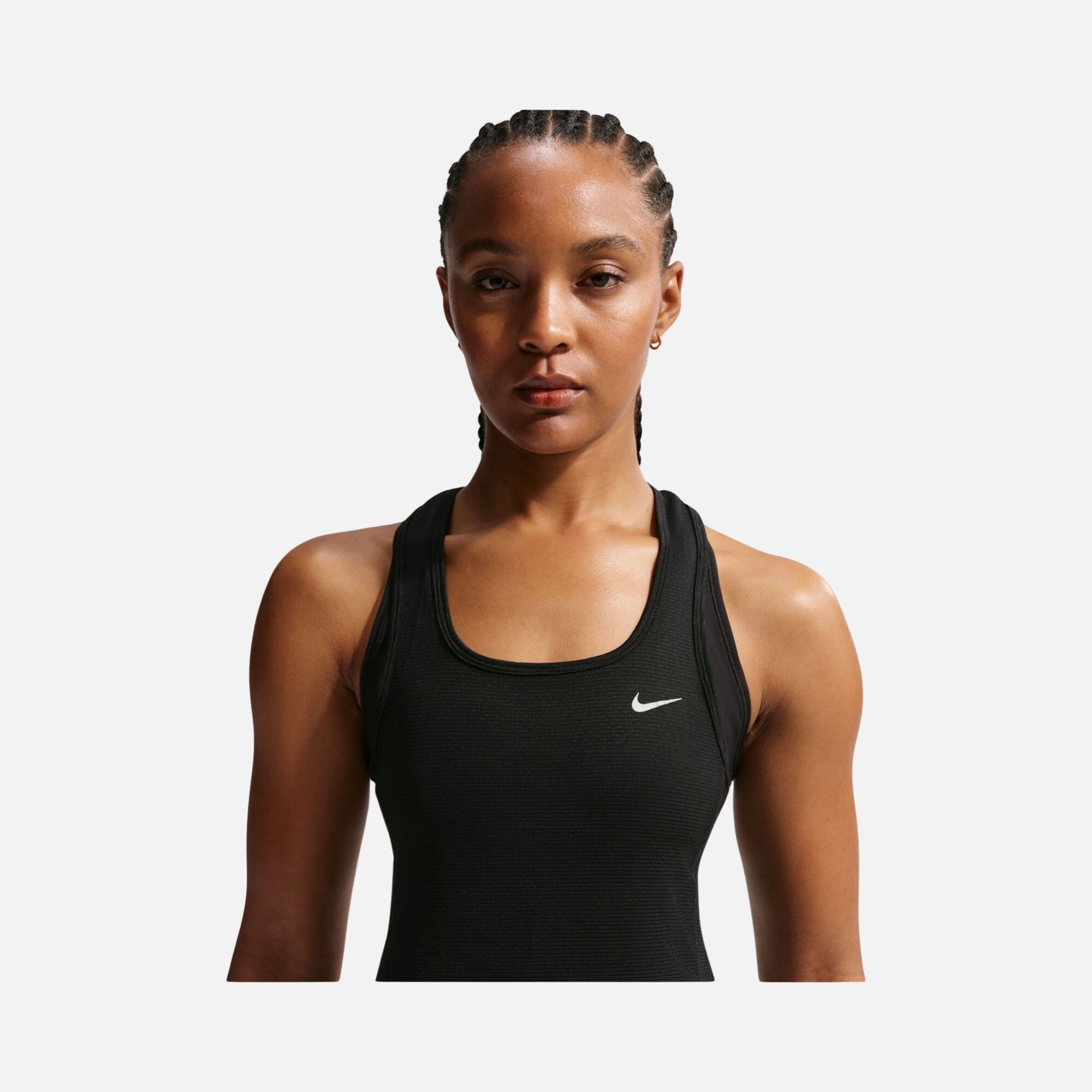 Nike Tempo Dri-Fit Crop Mesh Tank Kadın Atlet