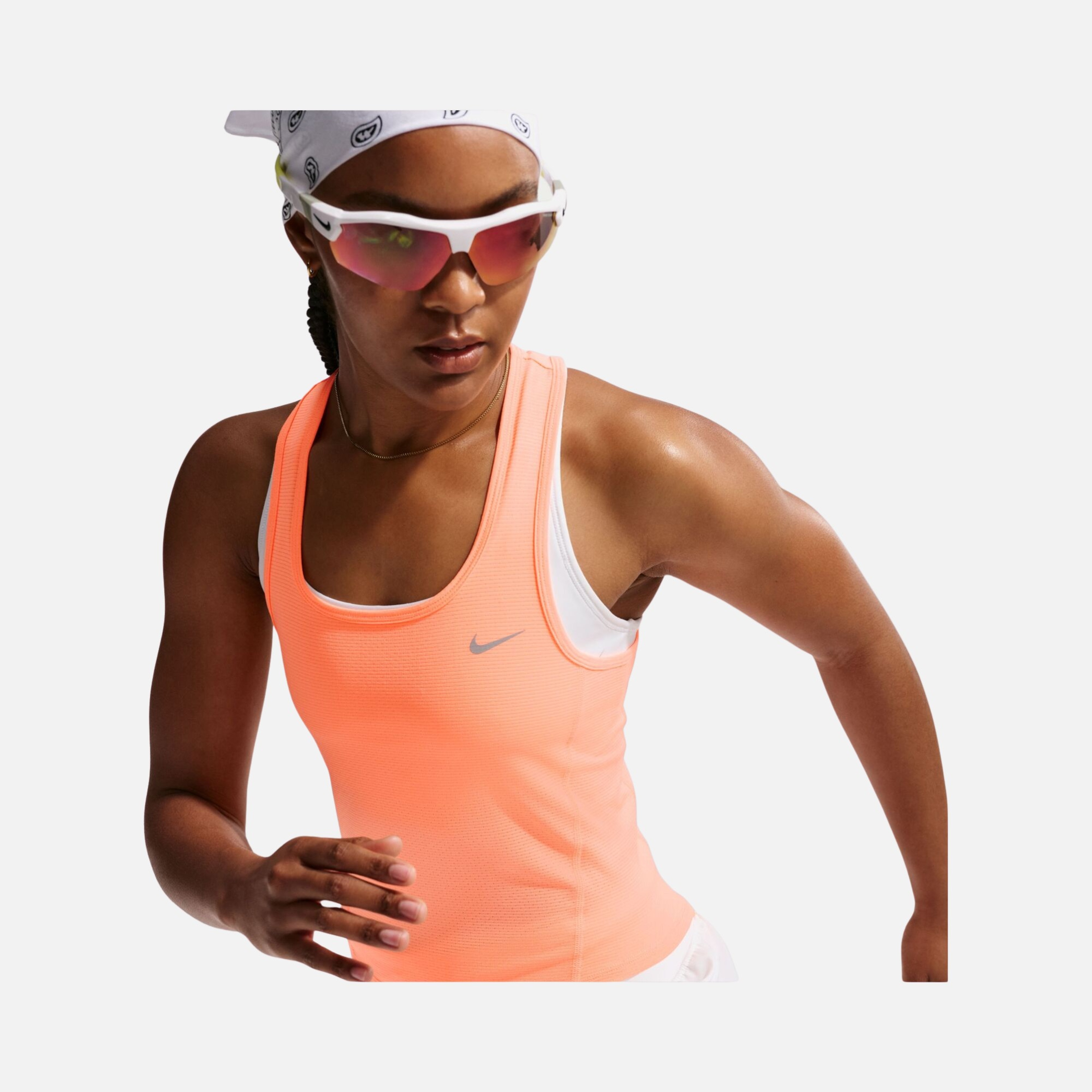 Nike Tempo Dri-Fit Crop Mesh Tank Kadın Atlet