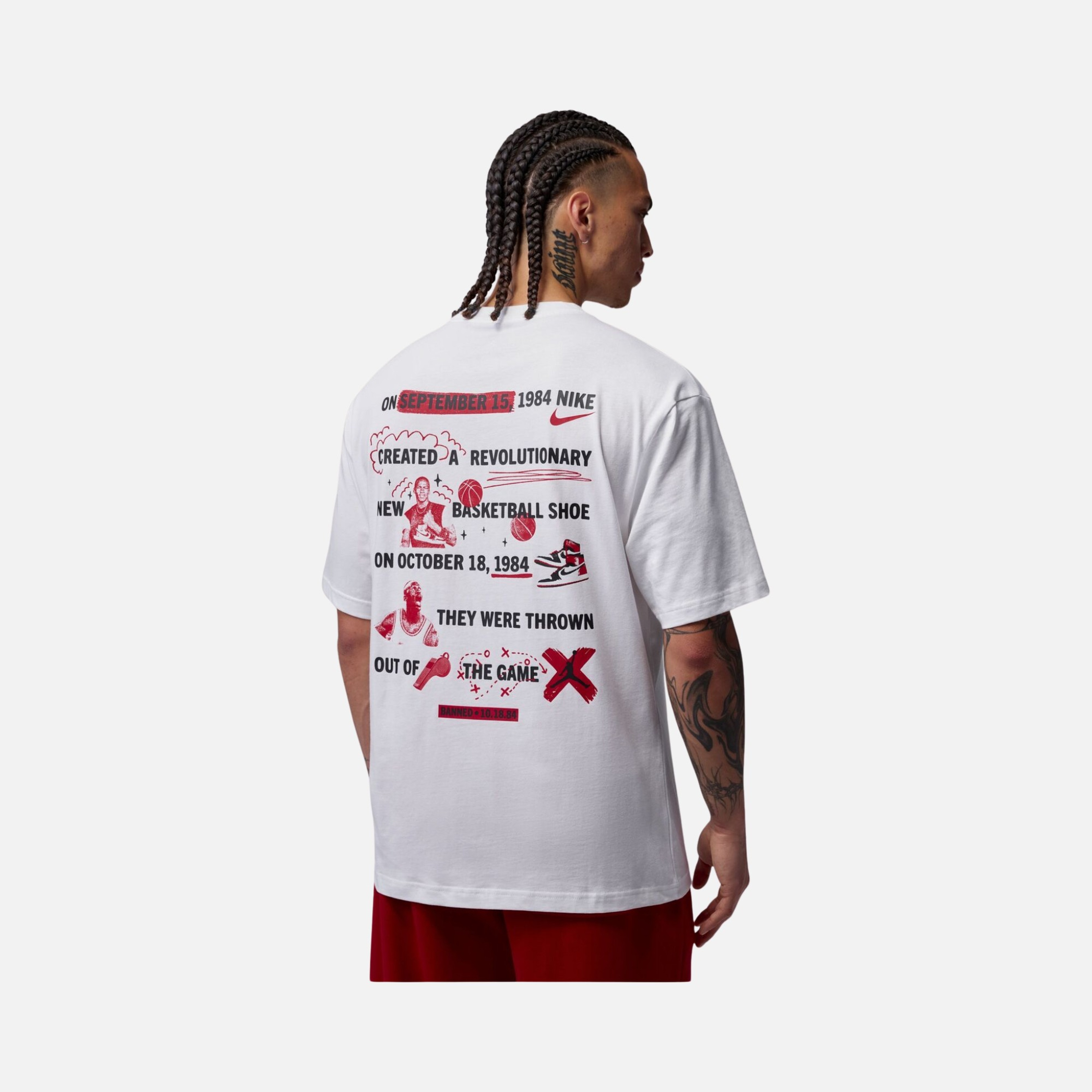 Nike Jordan Banned Erkek Tişört