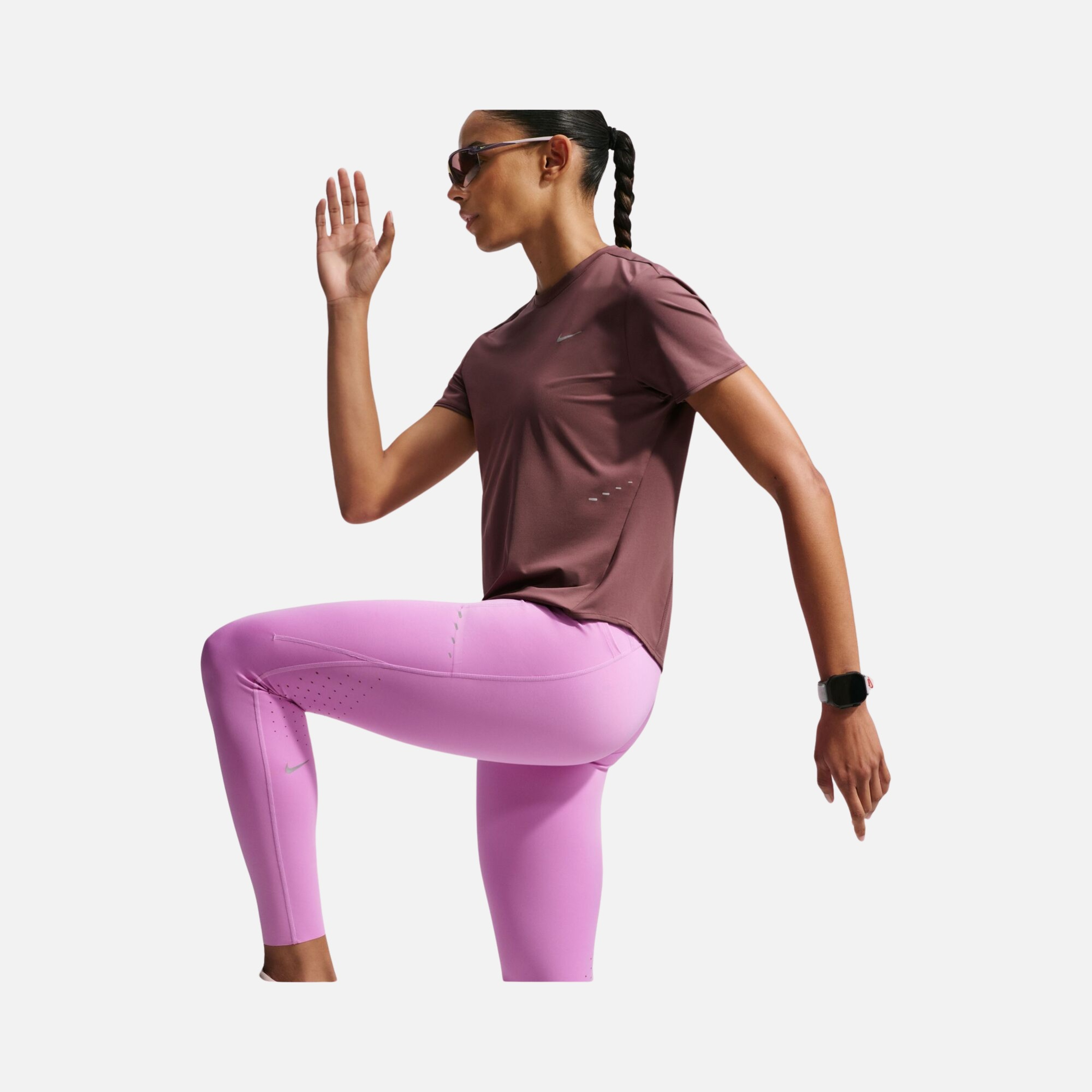 Nike Dri-Fit High-Waisted 7/8 Running With Pockets Kadın Tayt