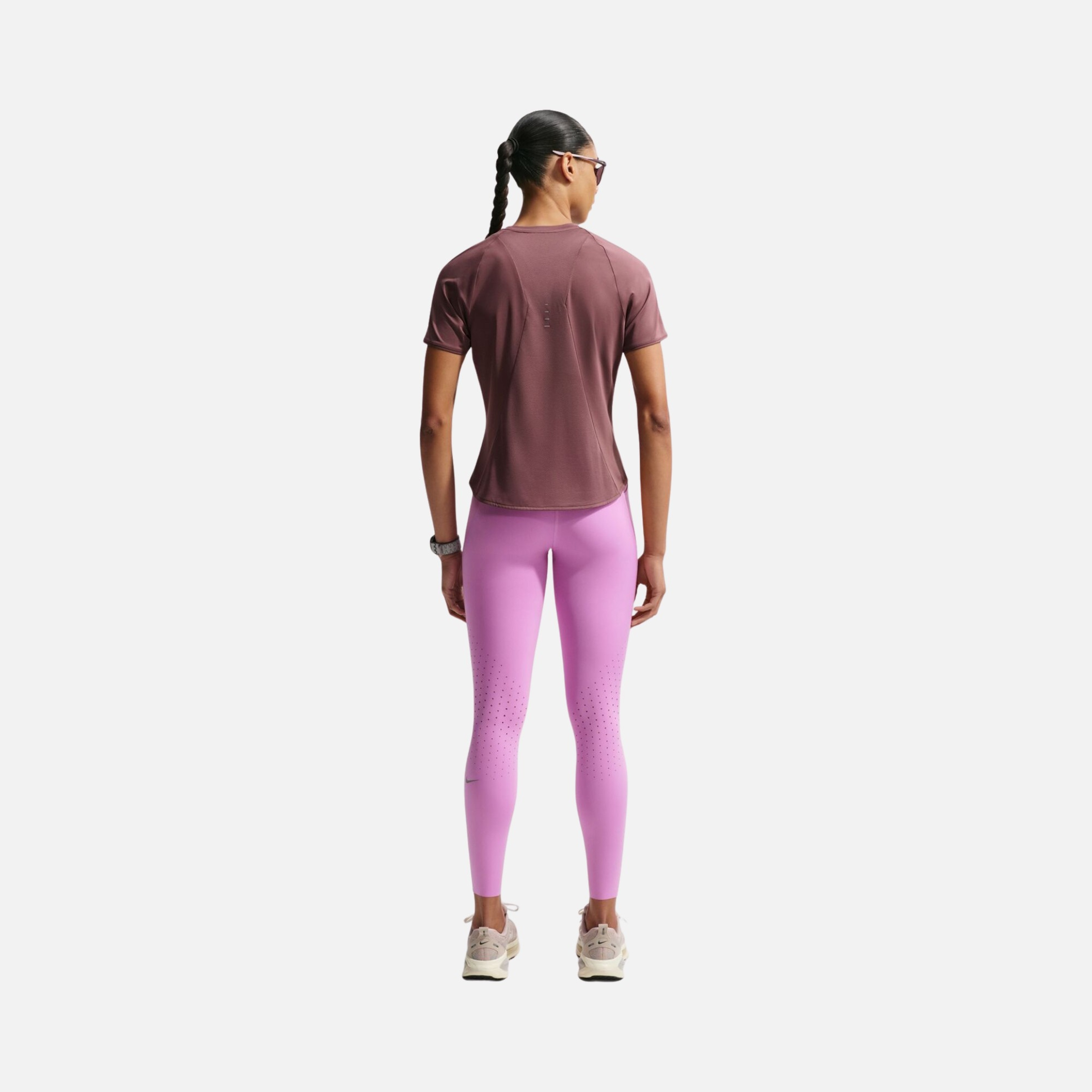 Nike Dri-Fit High-Waisted 7/8 Running With Pockets Kadın Tayt