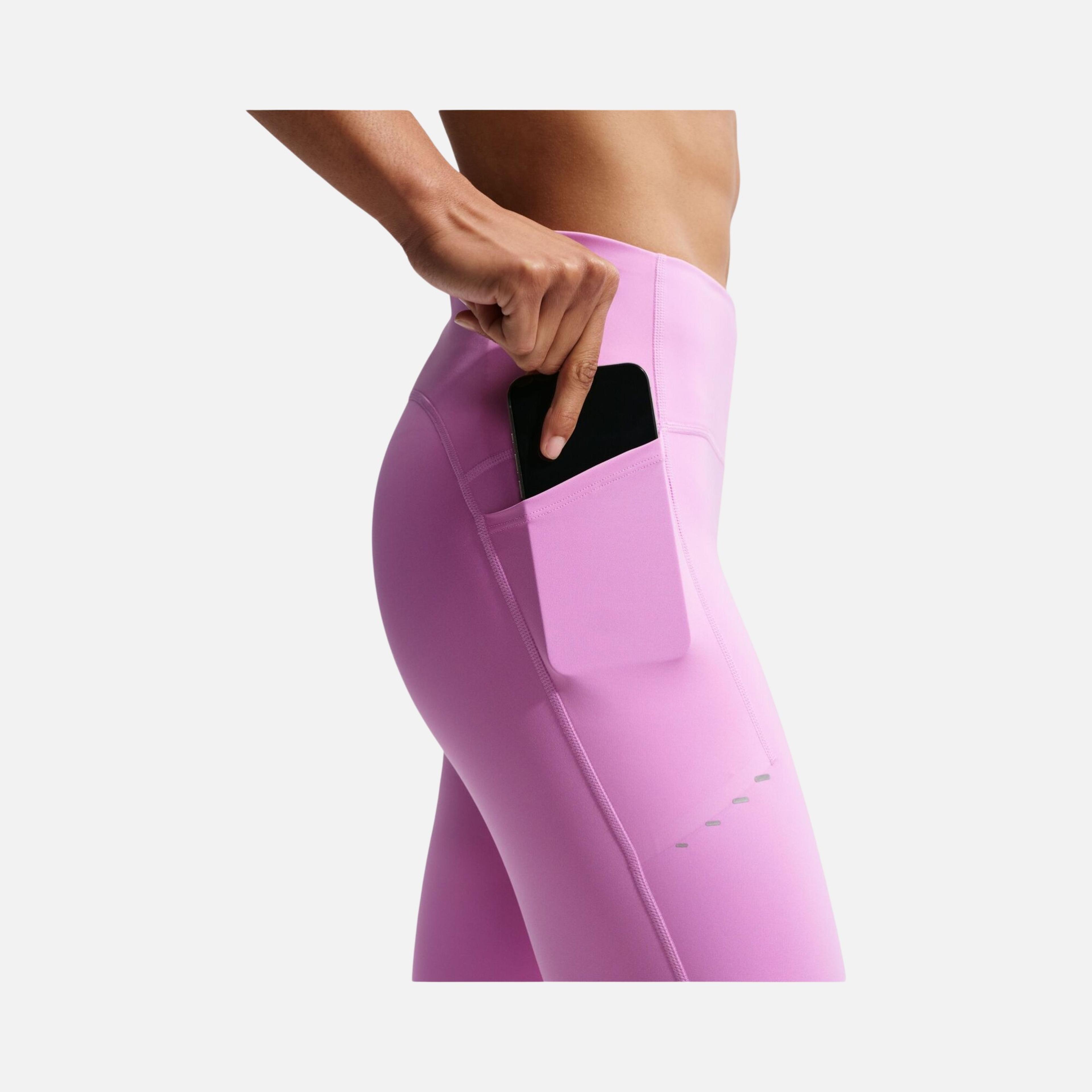 Nike Dri-Fit High-Waisted 7/8 Running With Pockets Kadın Tayt