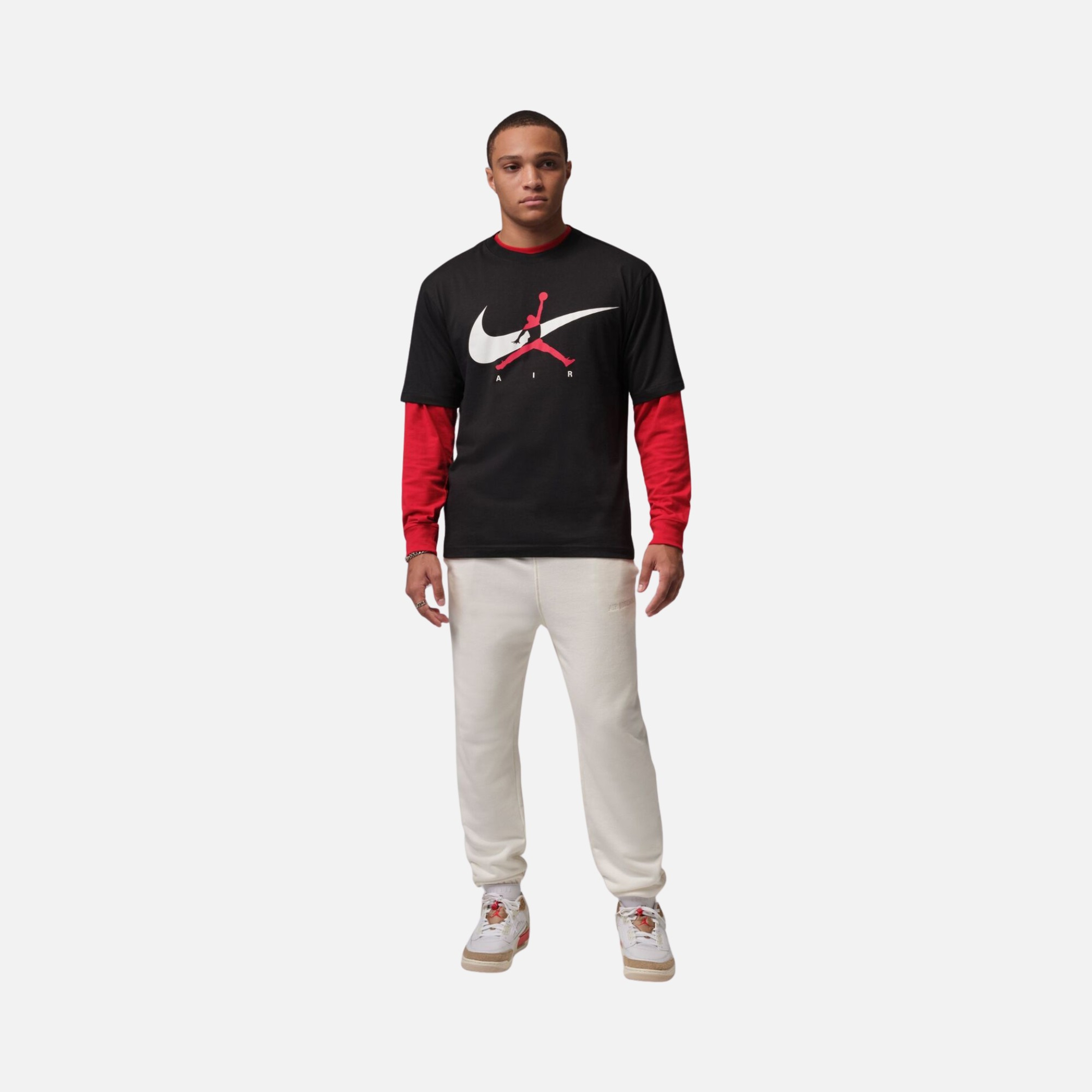 Nike Jordan Brooklyn Jumpman Crew Erkek Tişört