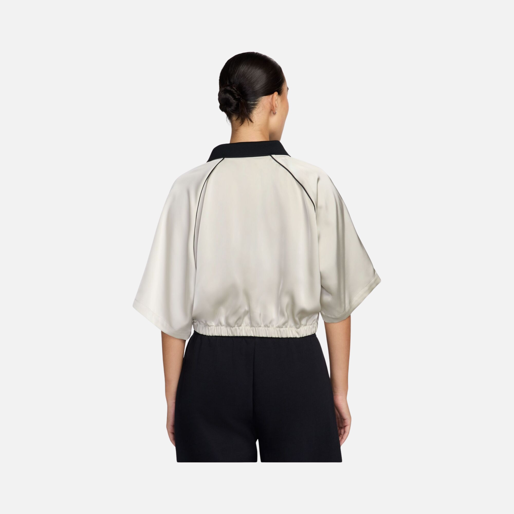 Nike Sportswear Offline Woven Satin Kadın Tişört