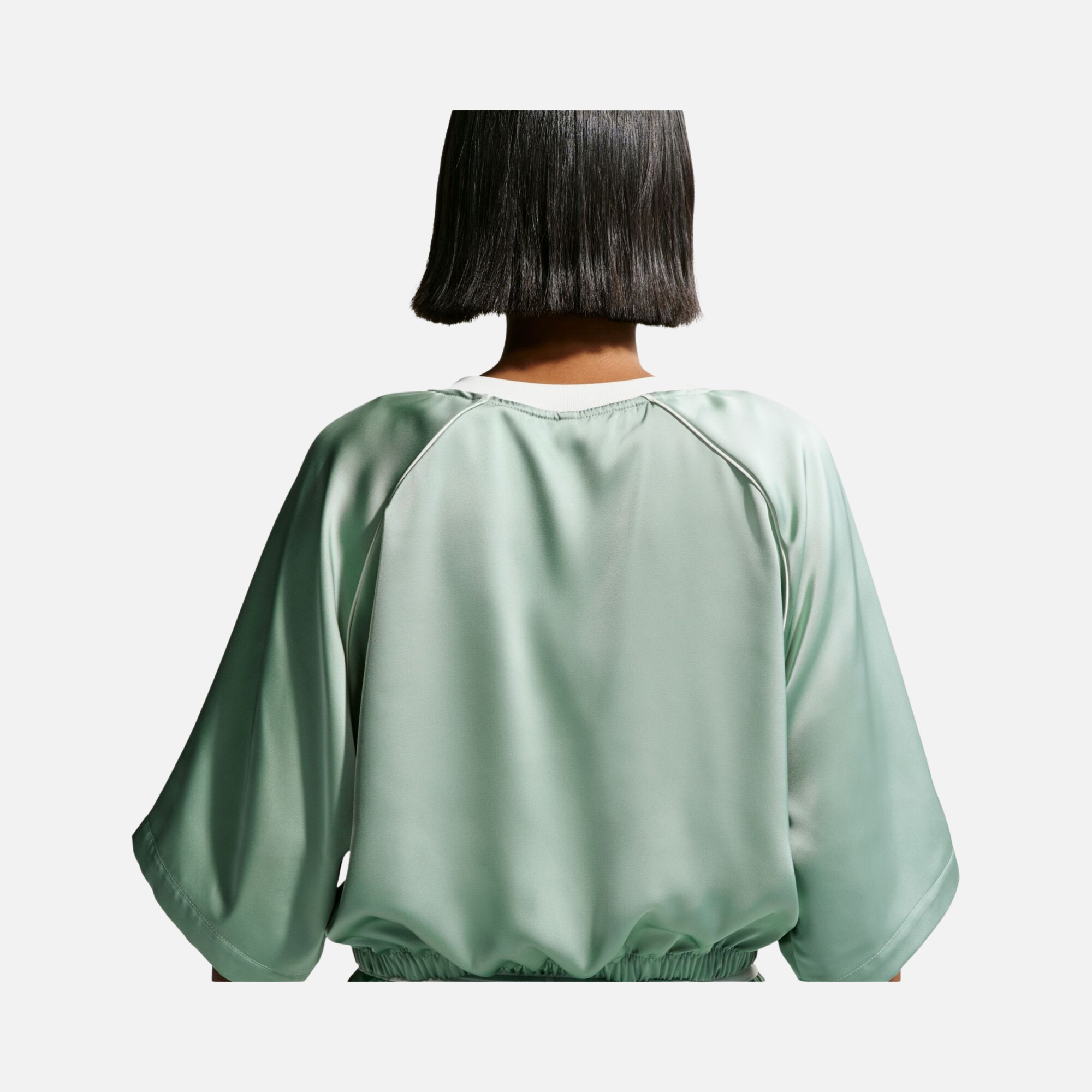 Nike Sportswear Offline Woven Satin Kadın Tişört