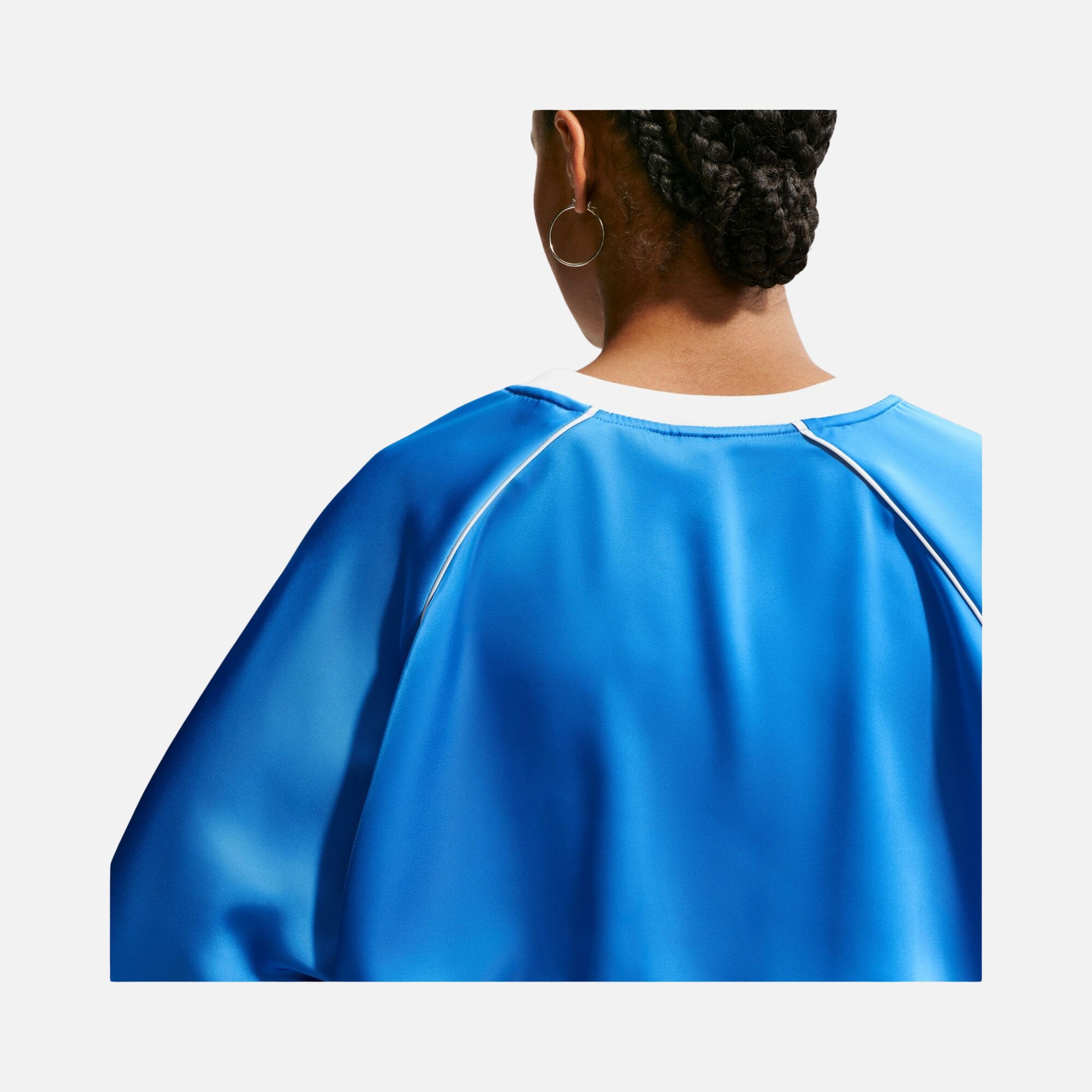 Nike Sportswear Offline Woven Satin Kadın Tişört