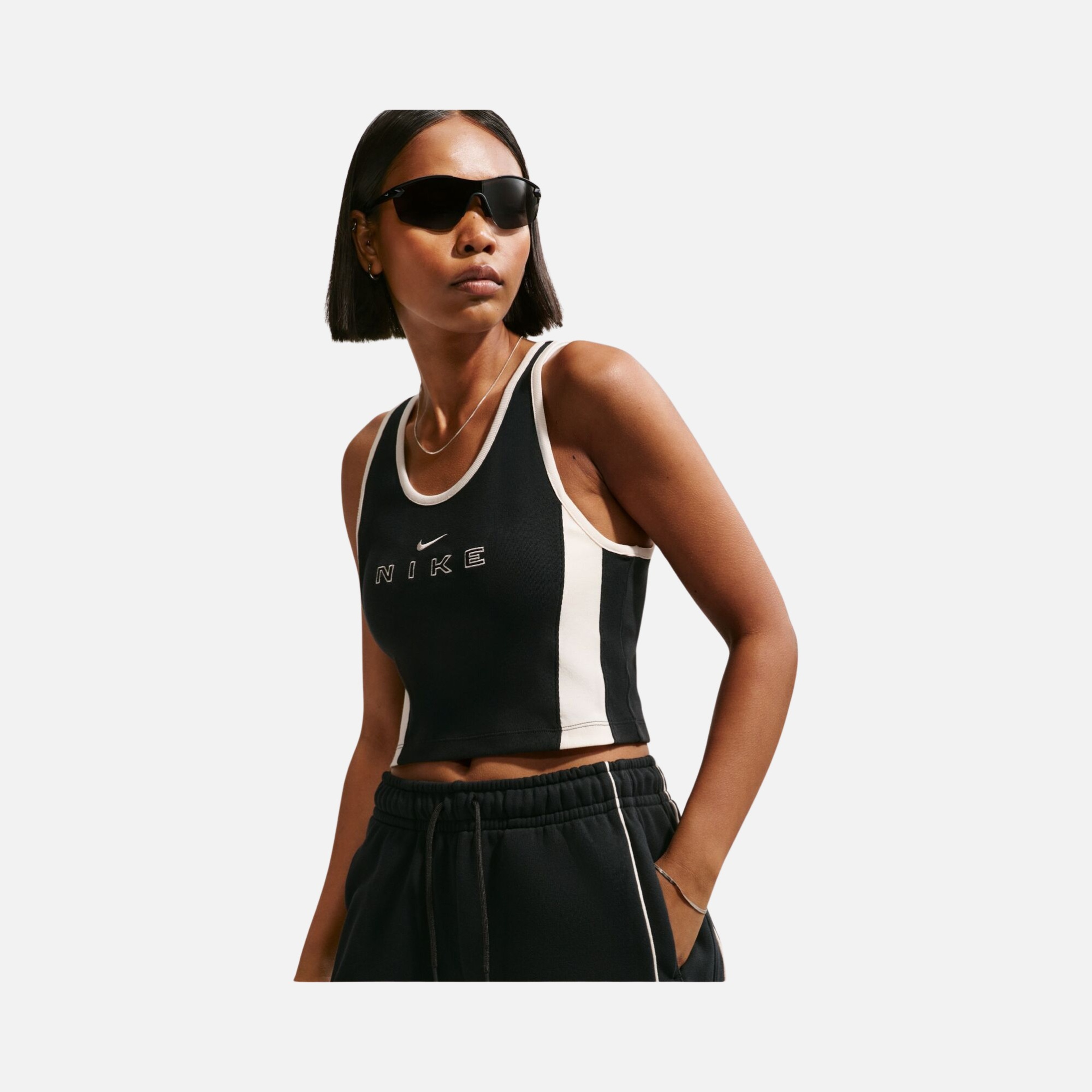 Nike Sportswear Street Grafik Mid-Rise Fleece Kadın Şort