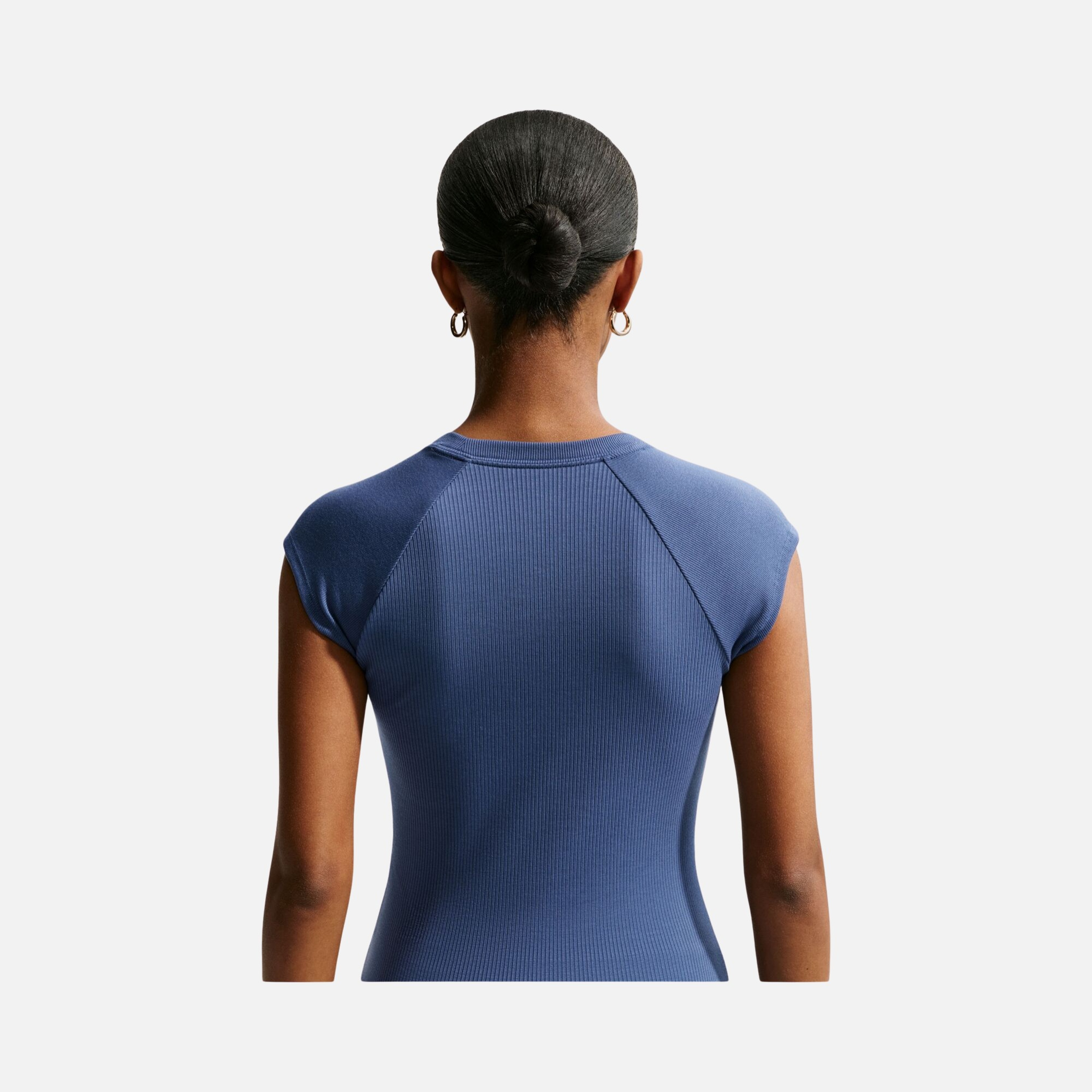 Nike Nsw Chill Knit Rib Ss Top Kadın Tişört