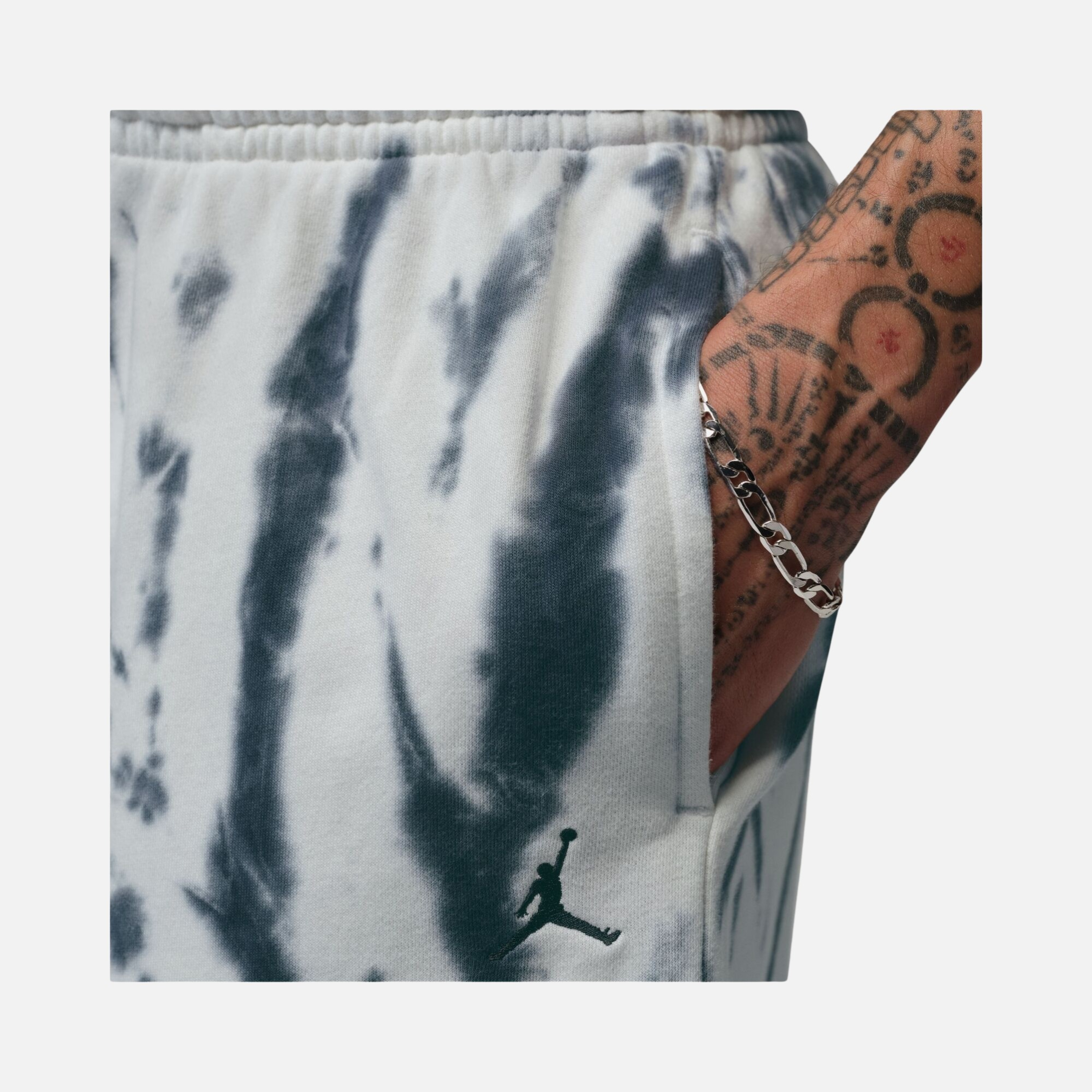 Nike Jordan Brooklyn Festival Tie-Dye Fleece Erkek Şort