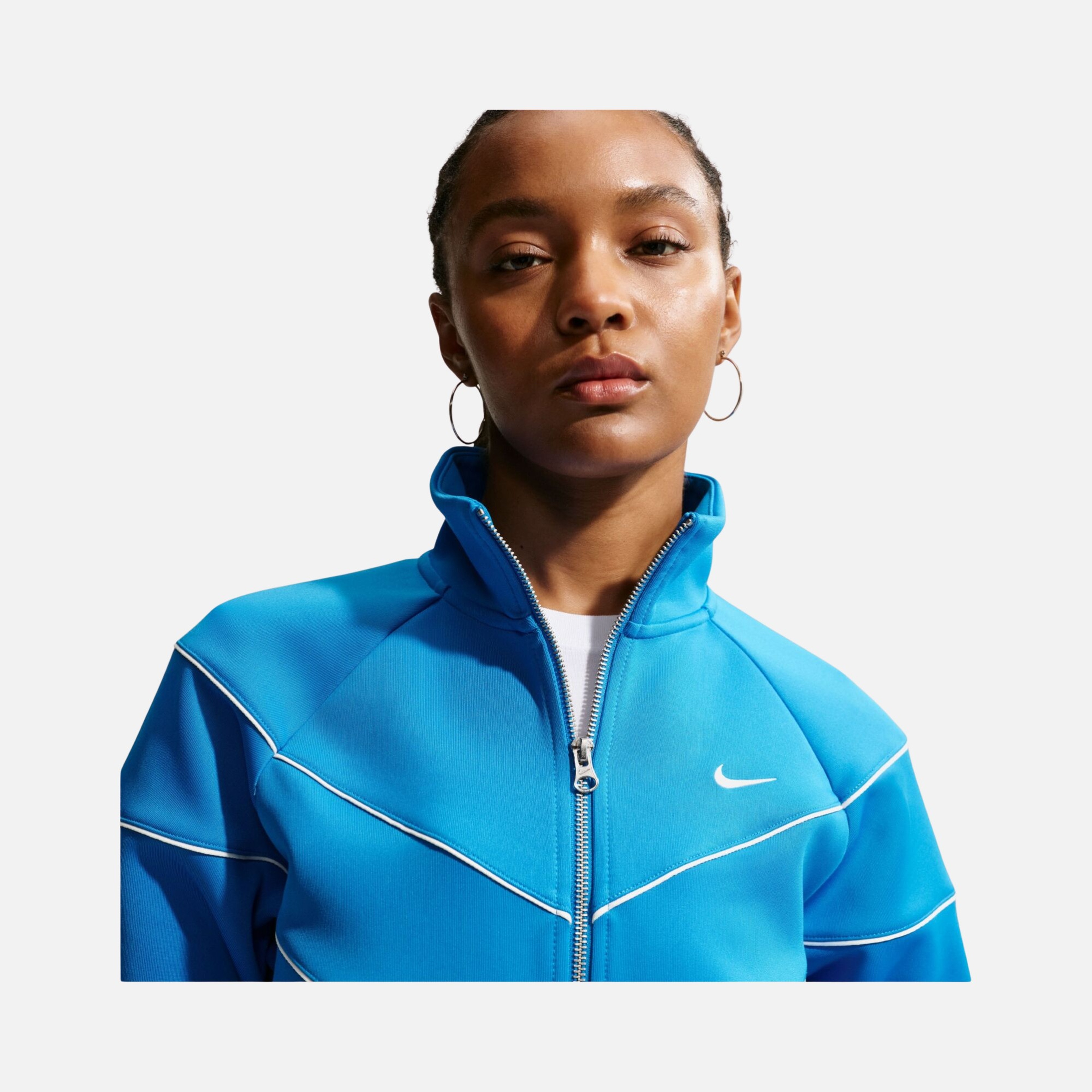 Nike Sportswear Essentials Windrunner Poly Knit Full-Zip Kadın Ceket