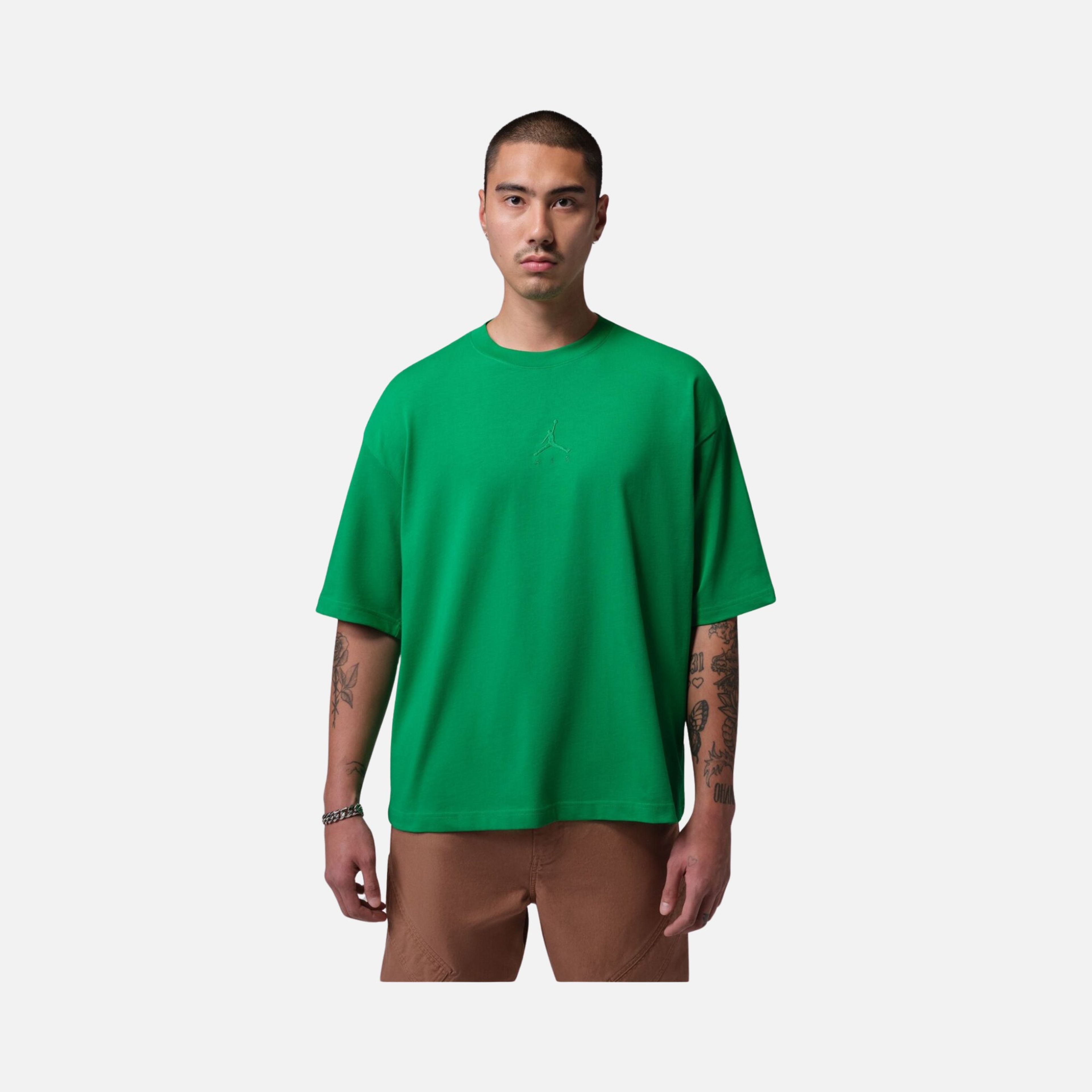 Nike MJ Flt Ess Oversize Ss Crew Erkek Tişört
