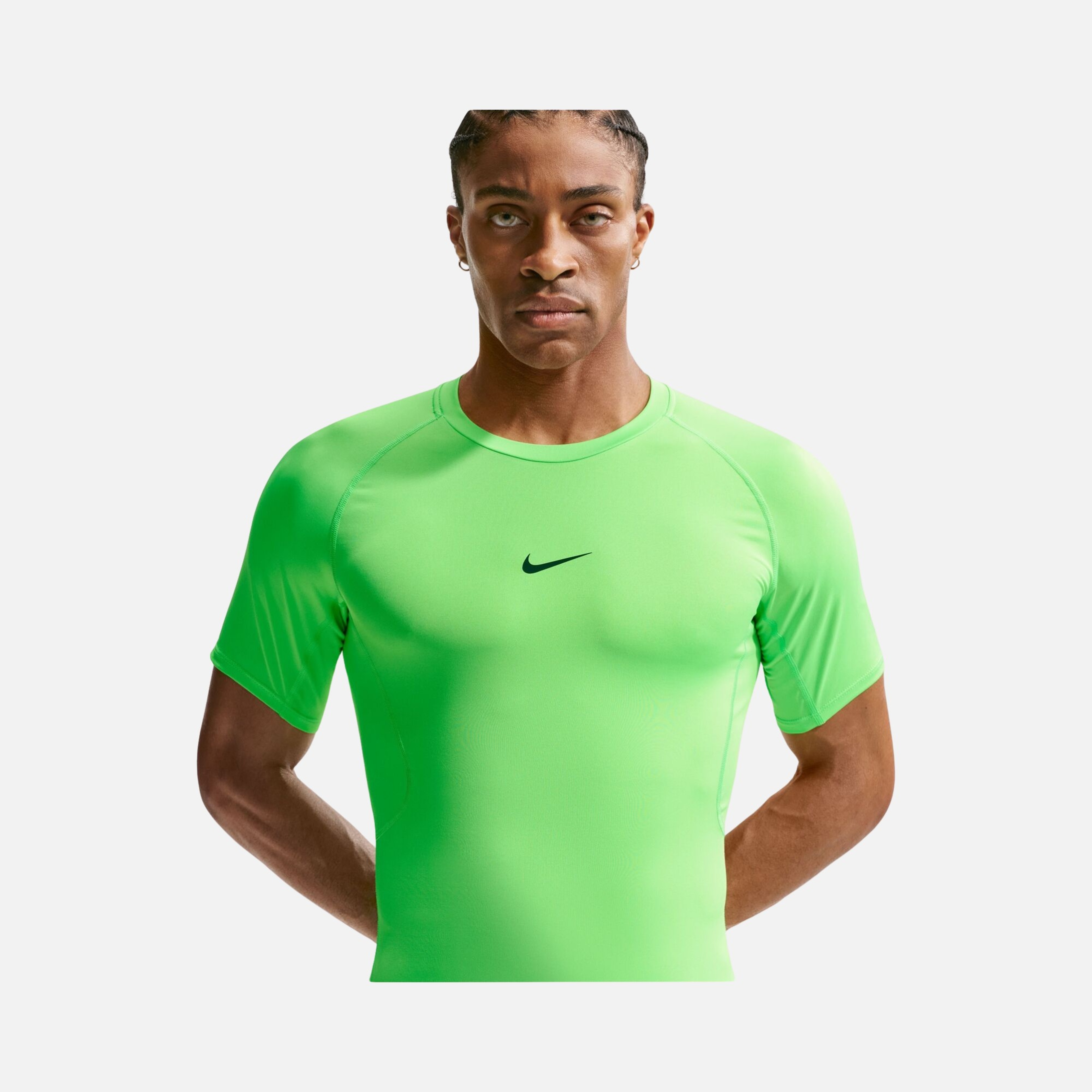 Nike Pro Dri-Fit Tight Fitness Training Short-Sleeve Erkek Uzun Kollu Tişört