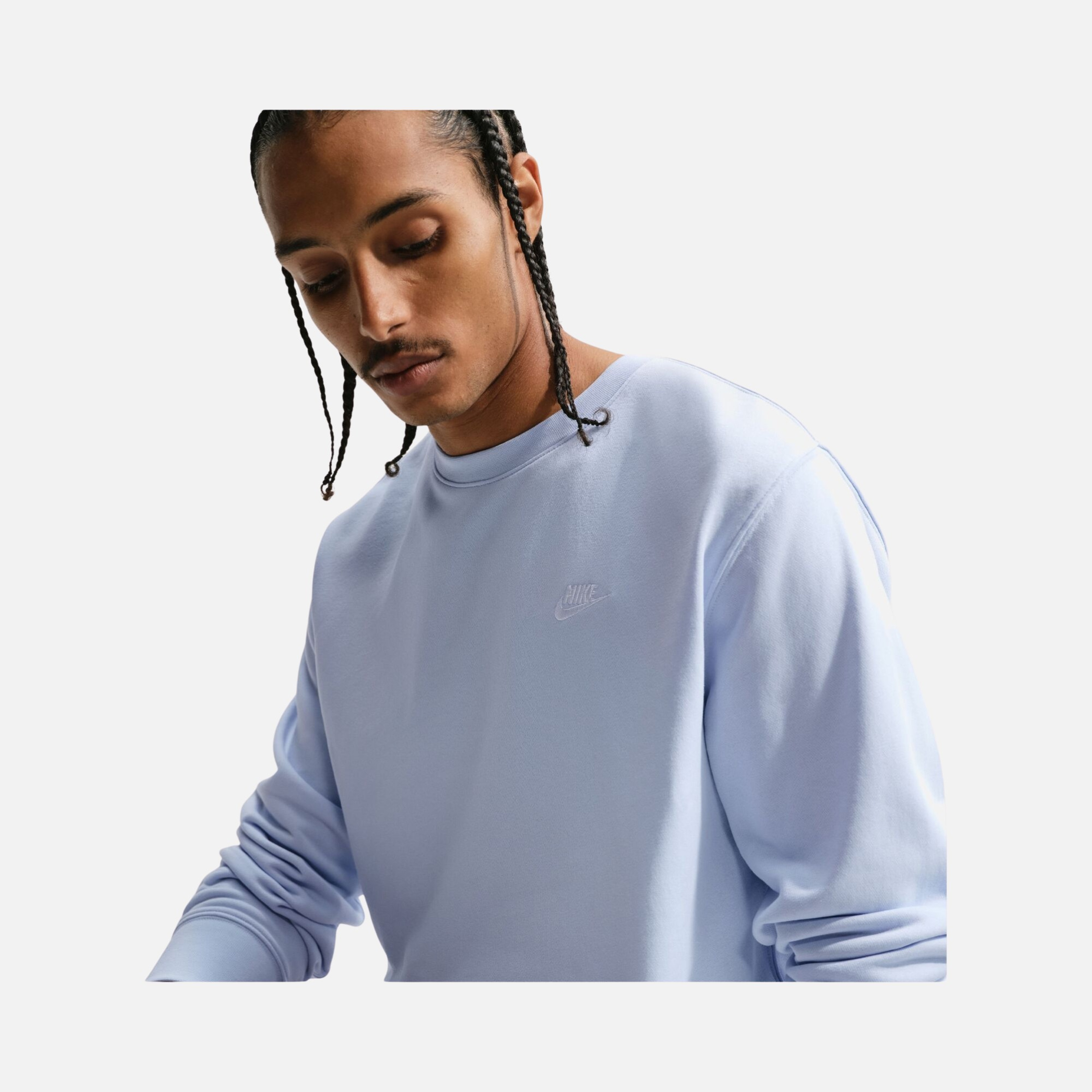 Nike Sportswear Club French Terry Crew Erkek Sweatshirt