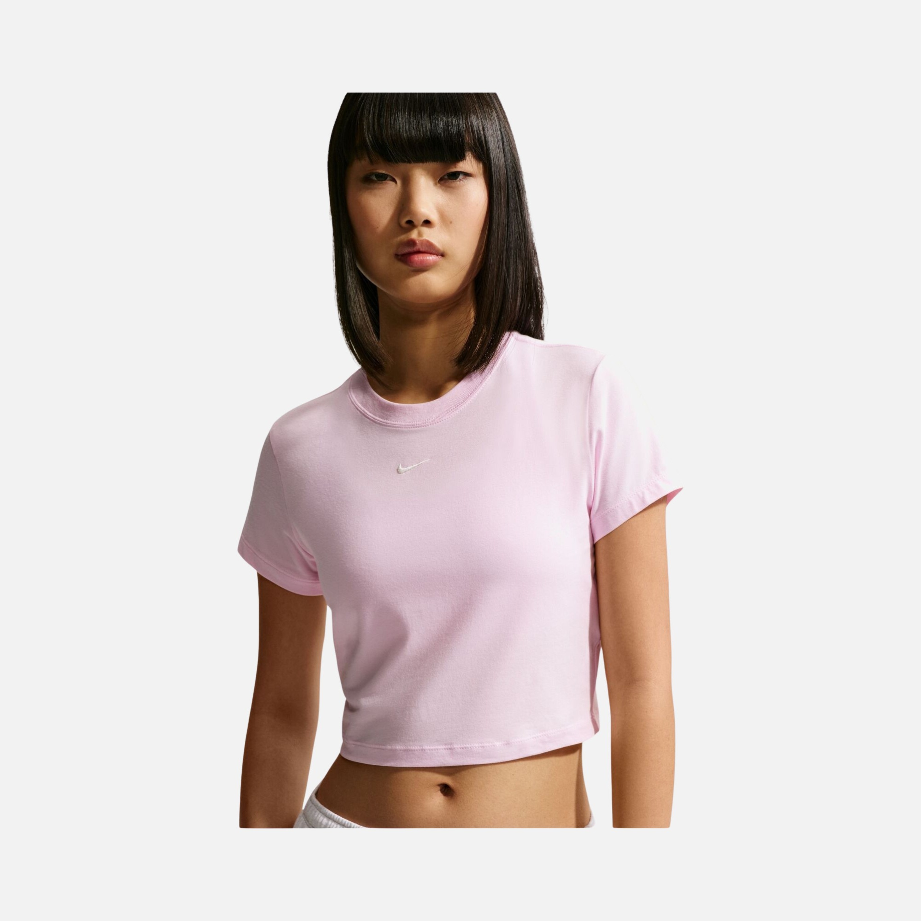 Nike Sportswear Chill Knit Crop Kadın Tişört