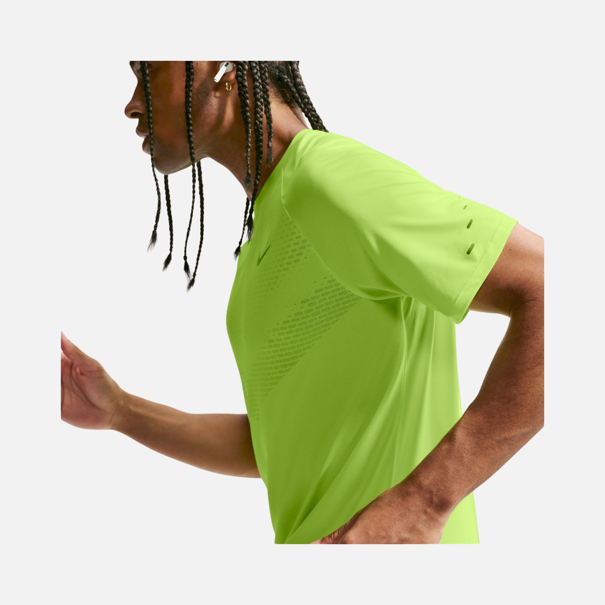 Nike Dri-Fit ADV Stride Running Short-Sleeve Erkek Tişört