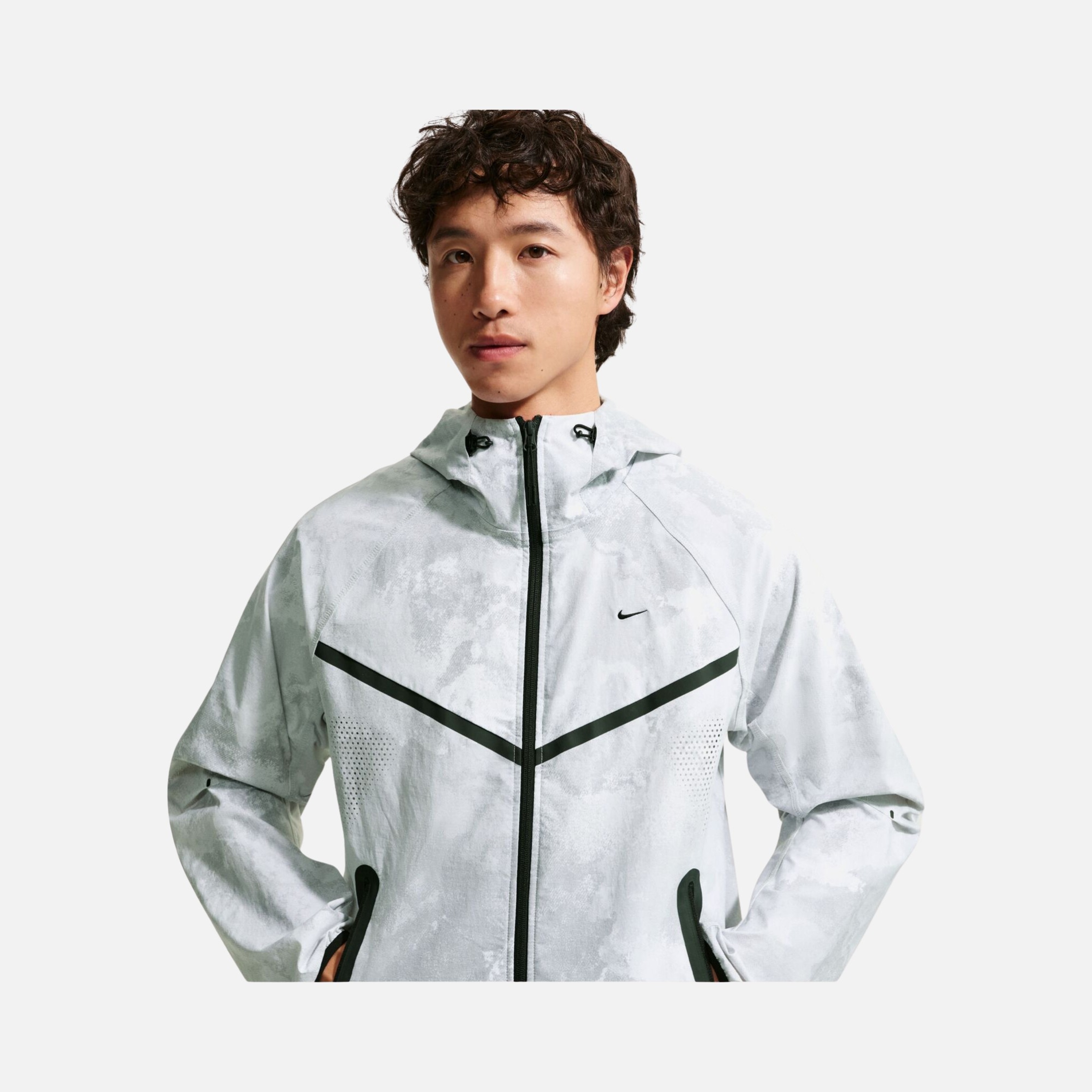 Nike Dri-FIT Tech Woven AOP Water-Repellent Erkek Ceket