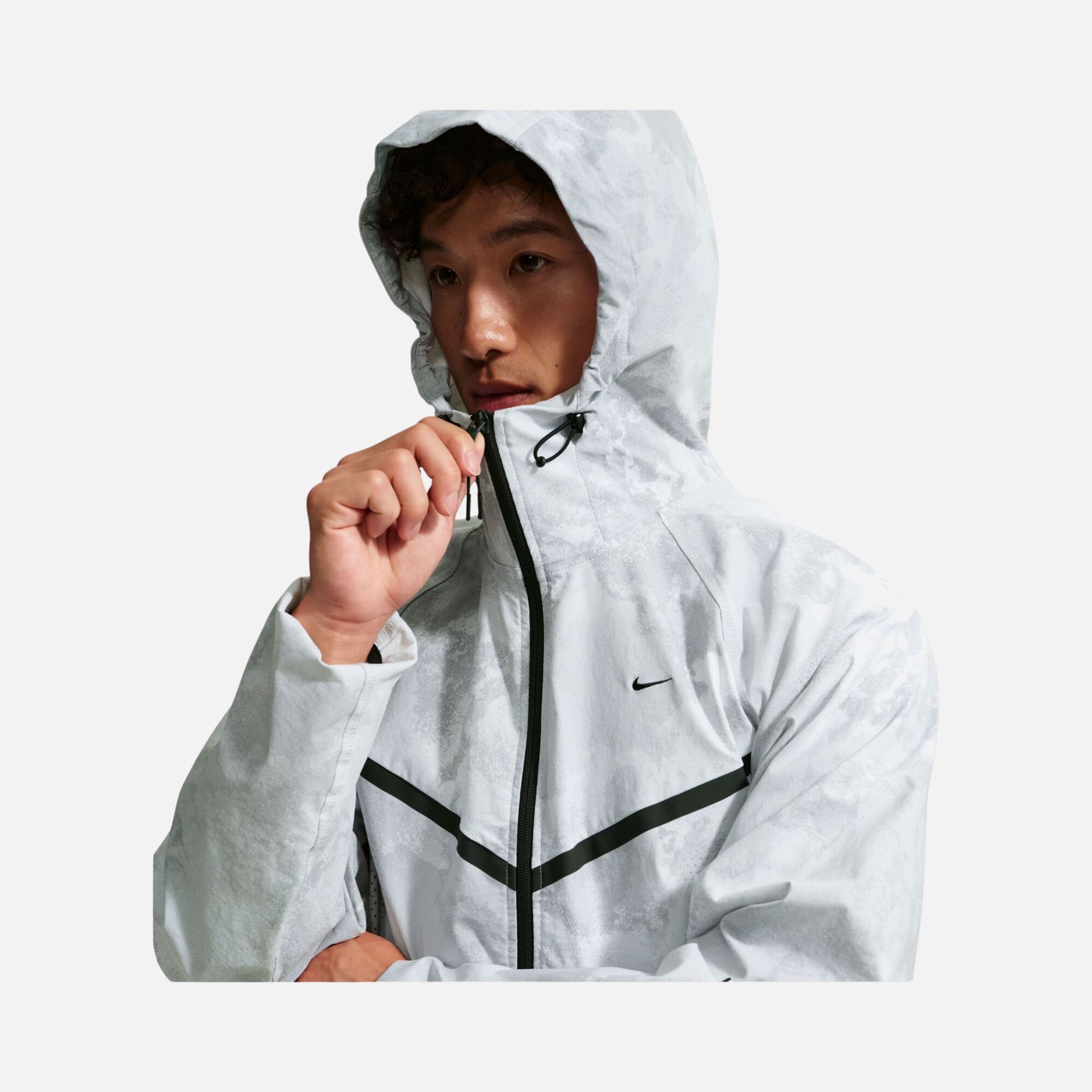 Nike Dri-FIT Tech Woven AOP Water-Repellent Erkek Ceket