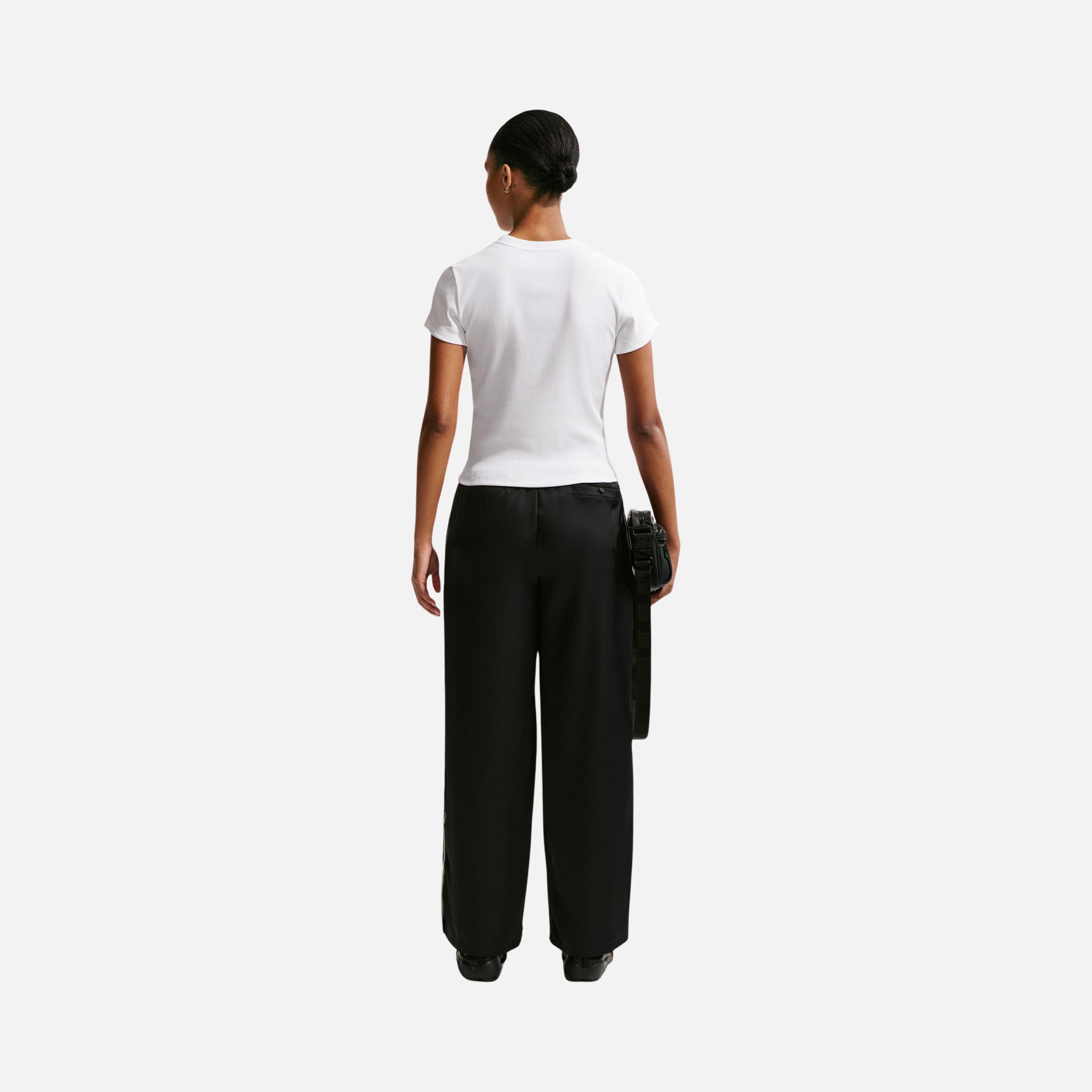 Nike Sportswear Rib Modern Crop Just Do It Kadın Tişört