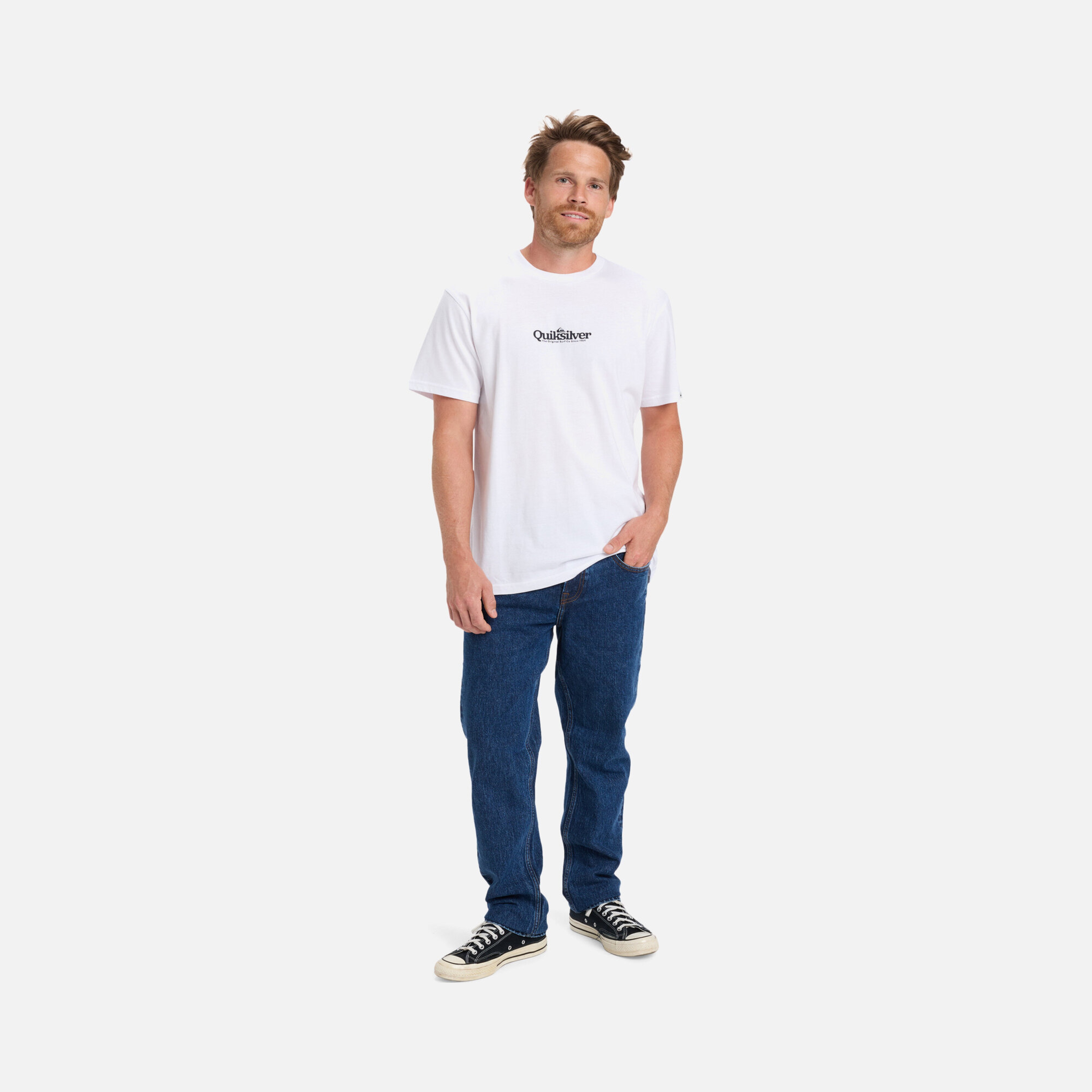 Quiksilver Fineline Erkek Tişört