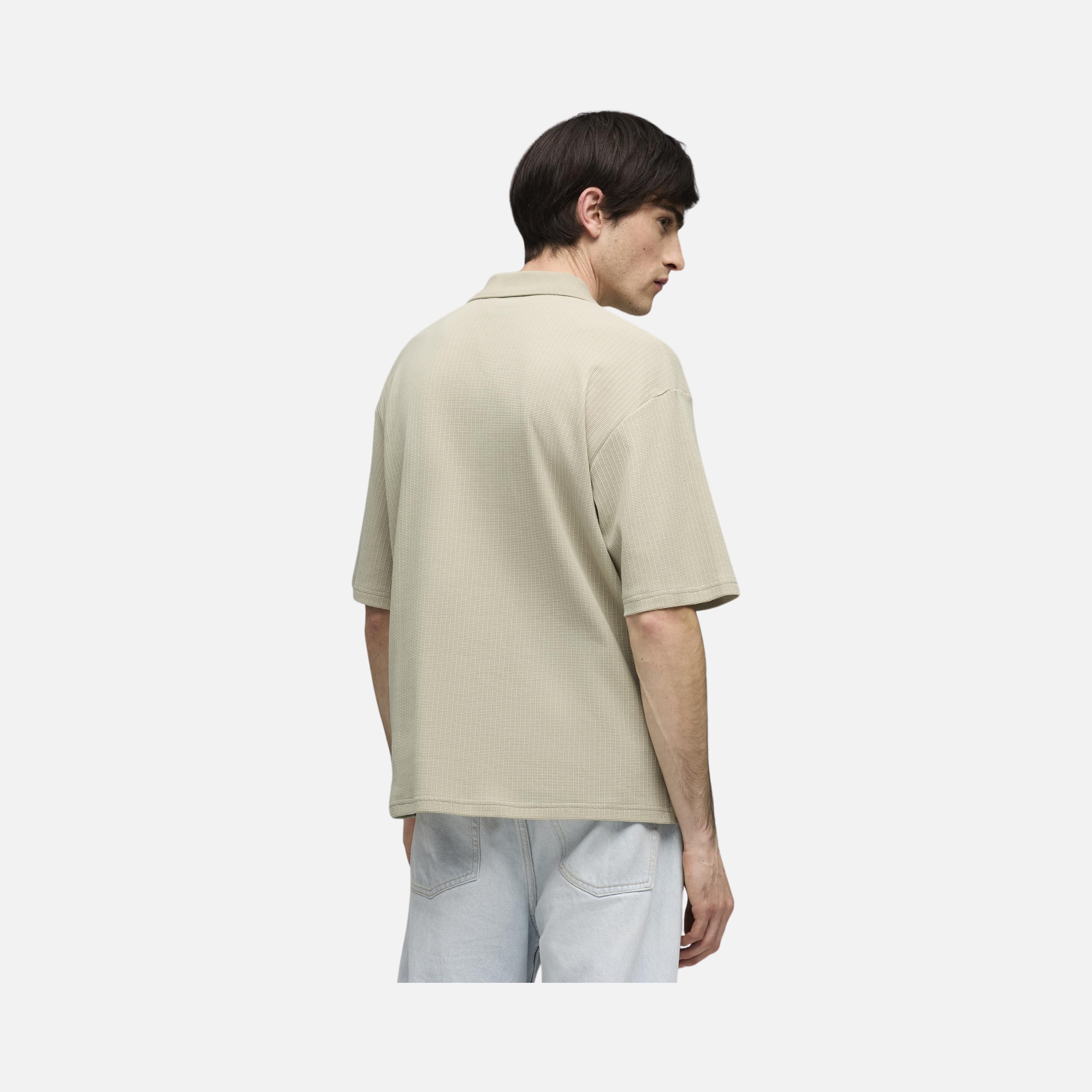 Puma Wardrobe Ess Boxy Polo Erkek Tişört
