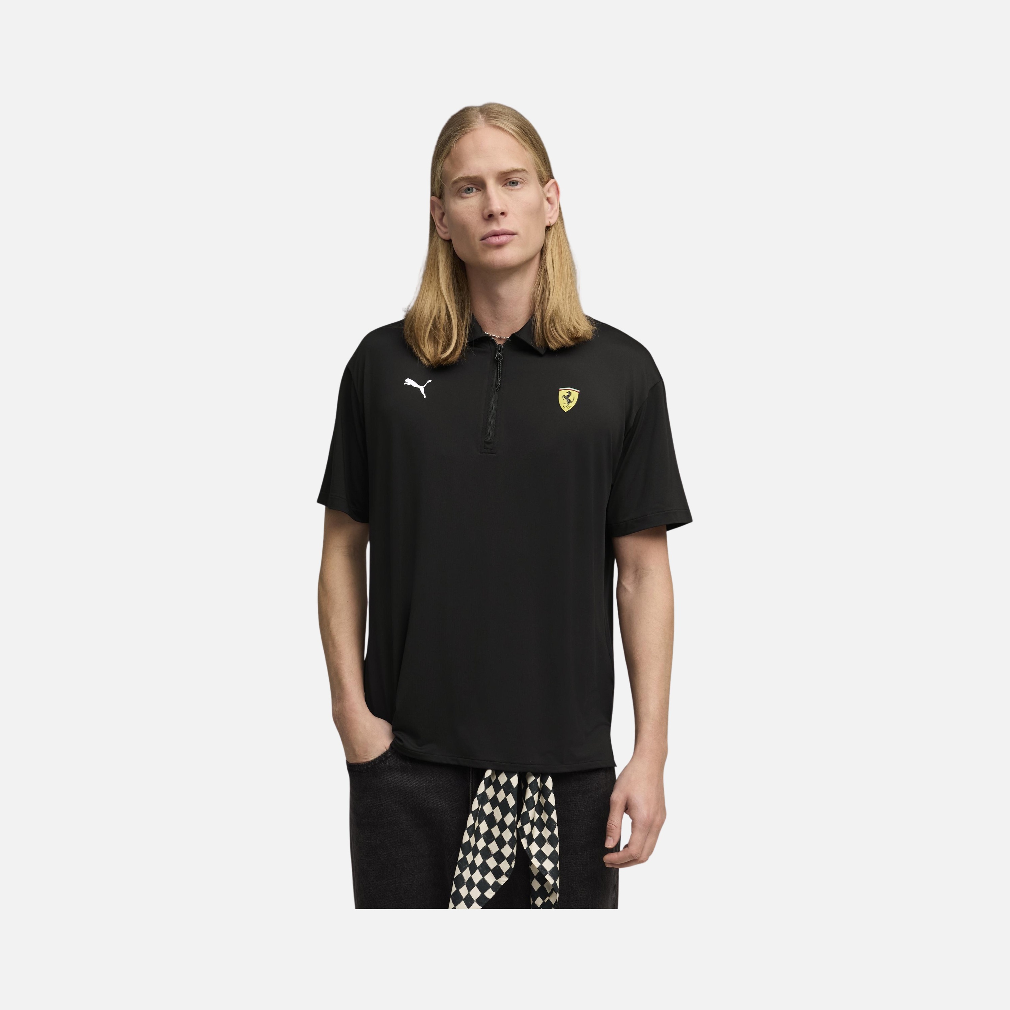 Puma Ferrari Cloudspun Polo Erkek Tişört