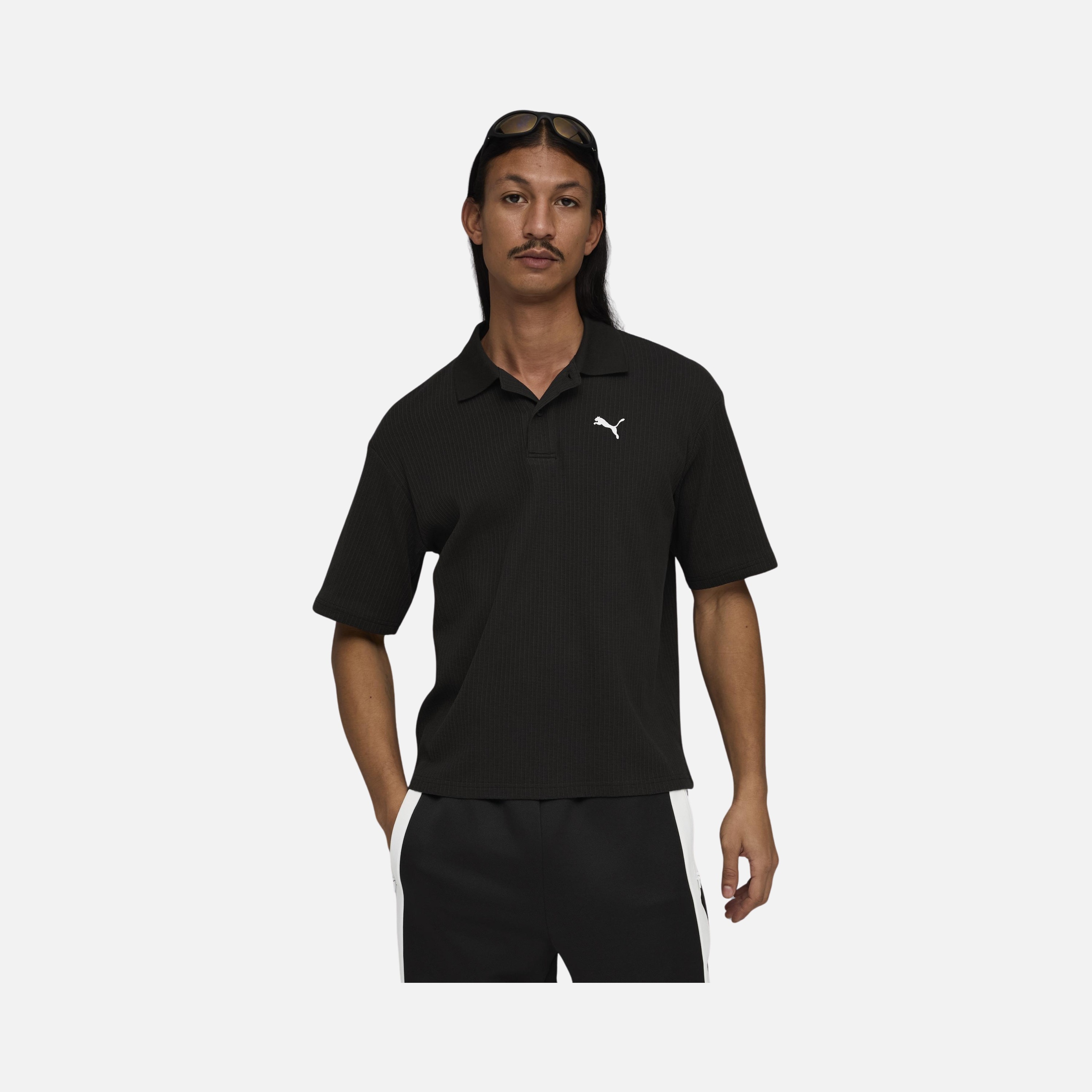 Puma Wardrobe Ess Boxy Polo Erkek Tişört