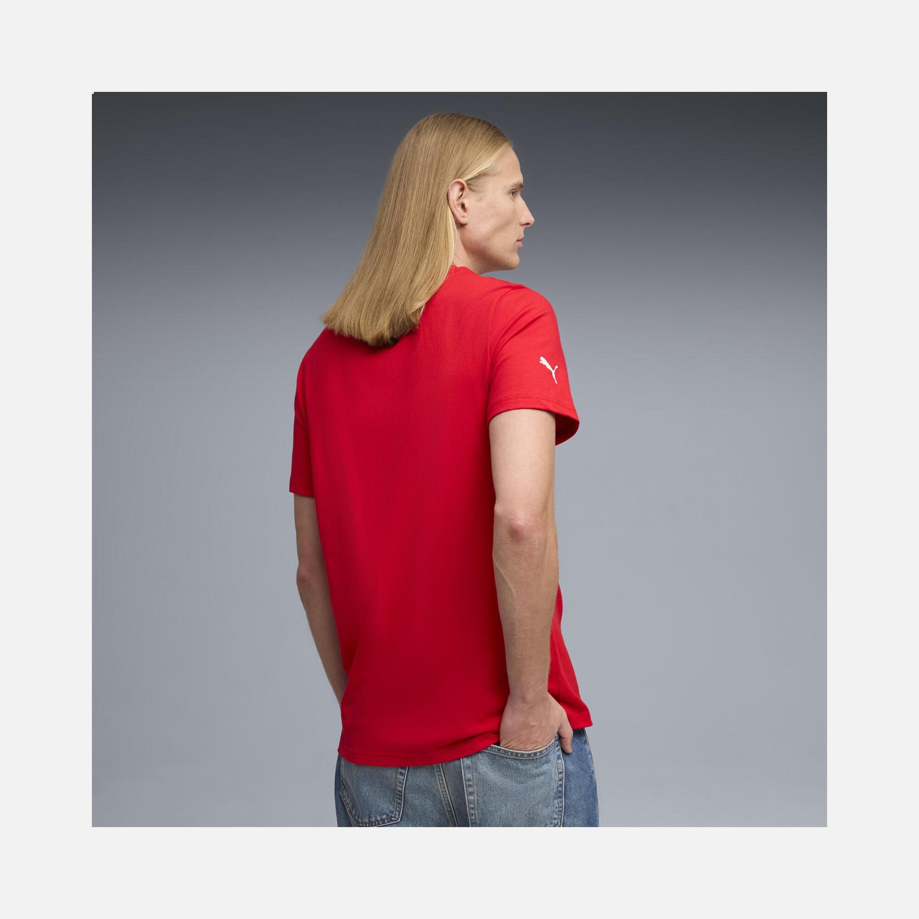Puma Scuderia Ferrari Colored Shield Erkek Tişört
