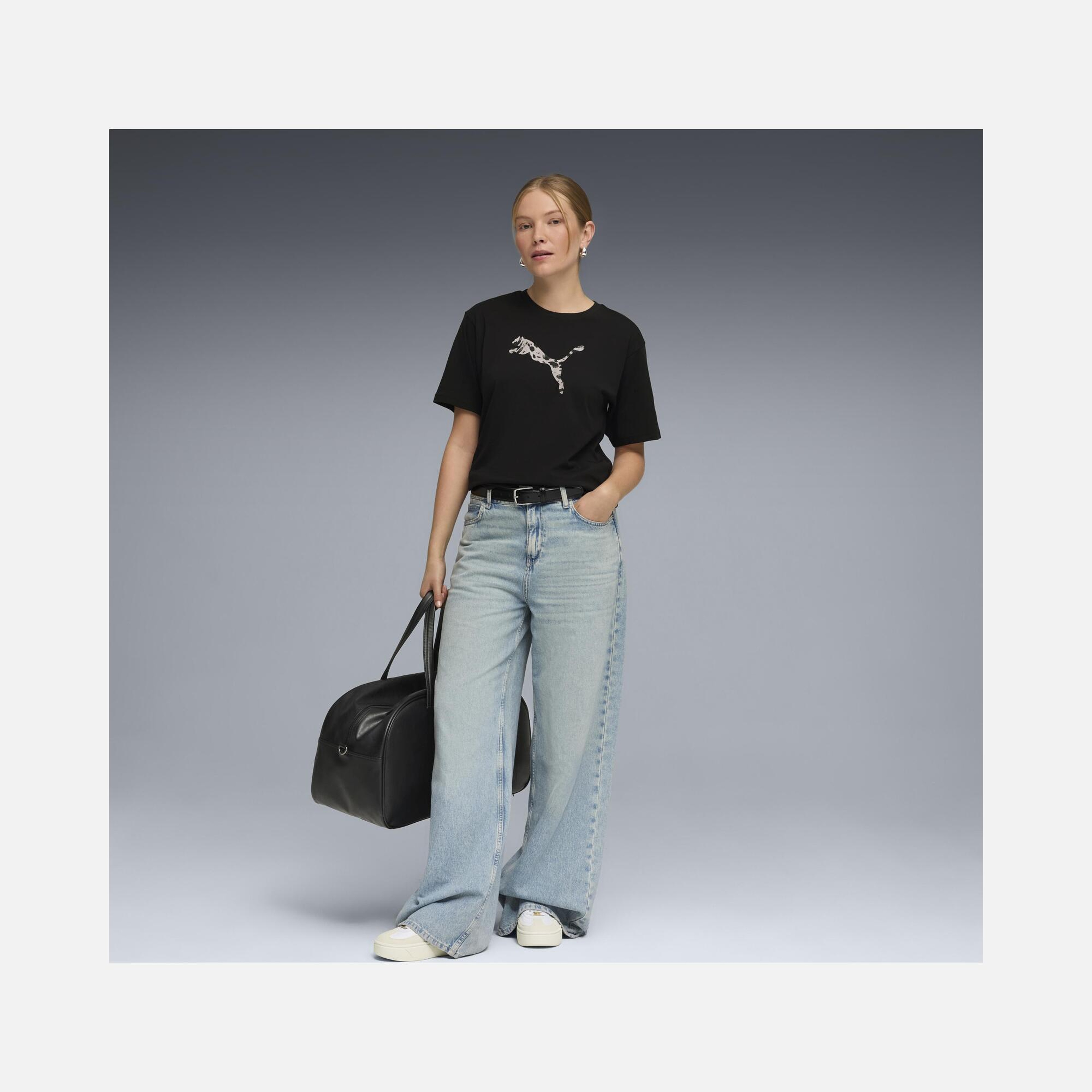 Puma Essentials Graphic Animal Kadın Tişört