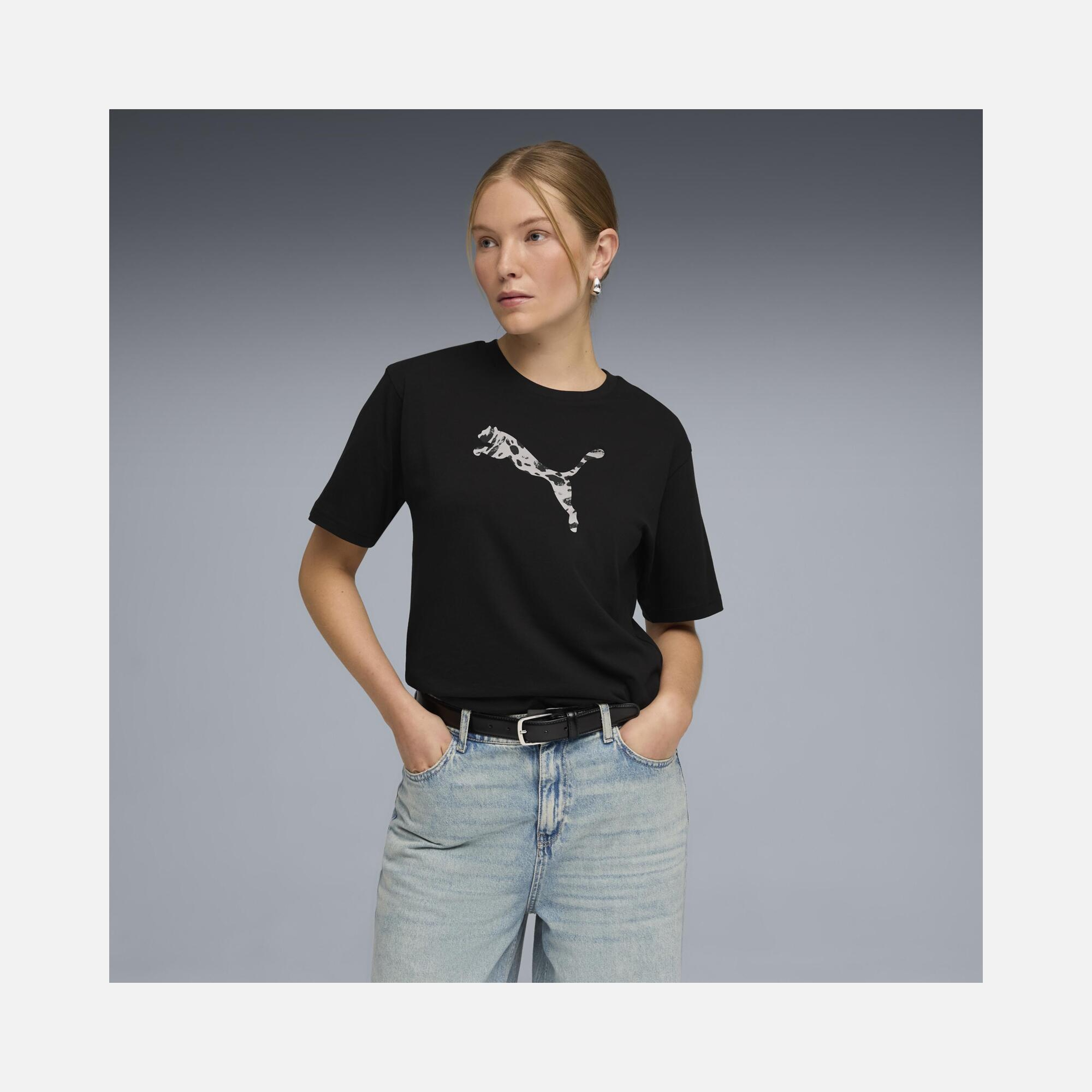 Puma Essentials Graphic Animal Kadın Tişört