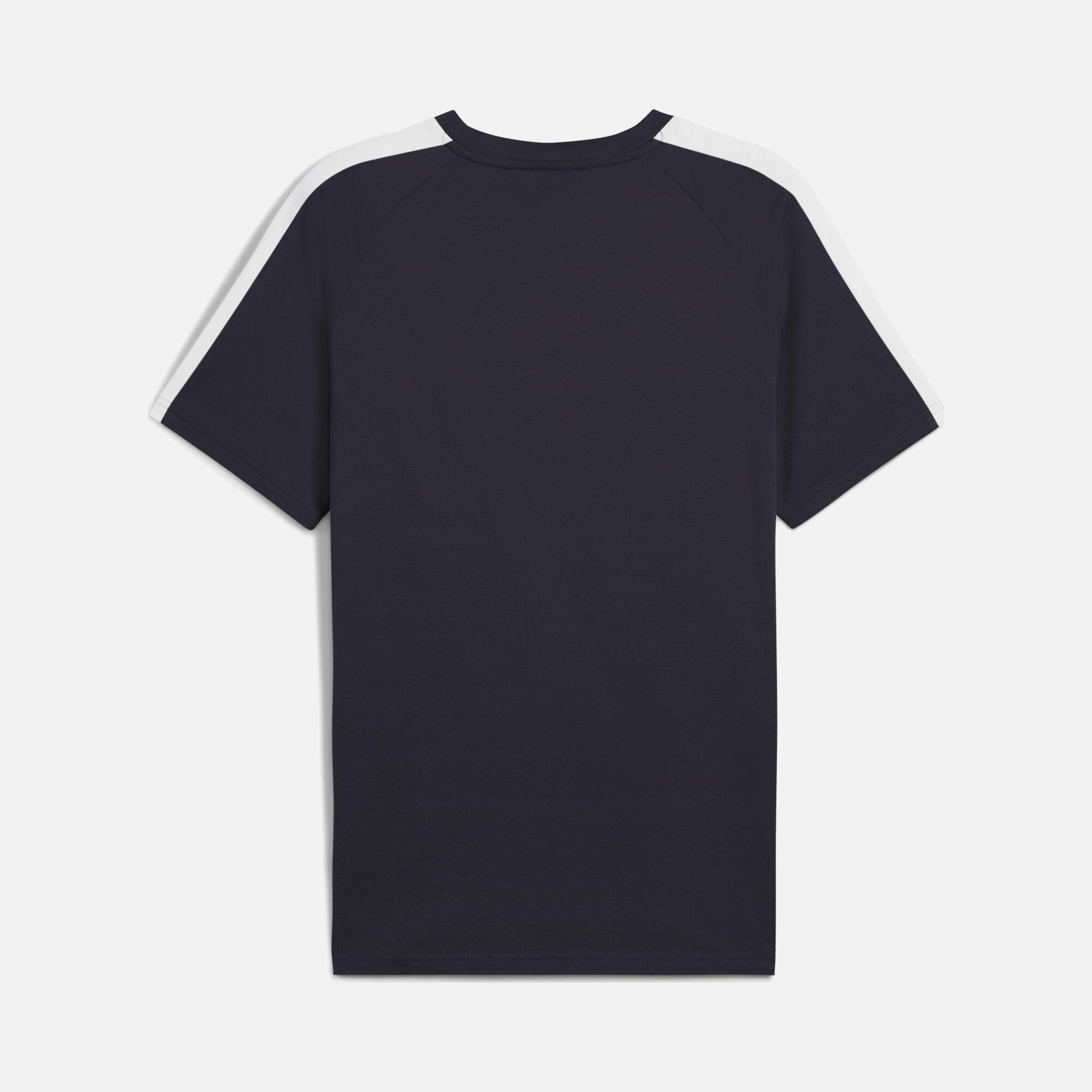 Puma Sportswear T7 Iconic Cat Logo Colorblock Short-Sleeve Erkek Tişört