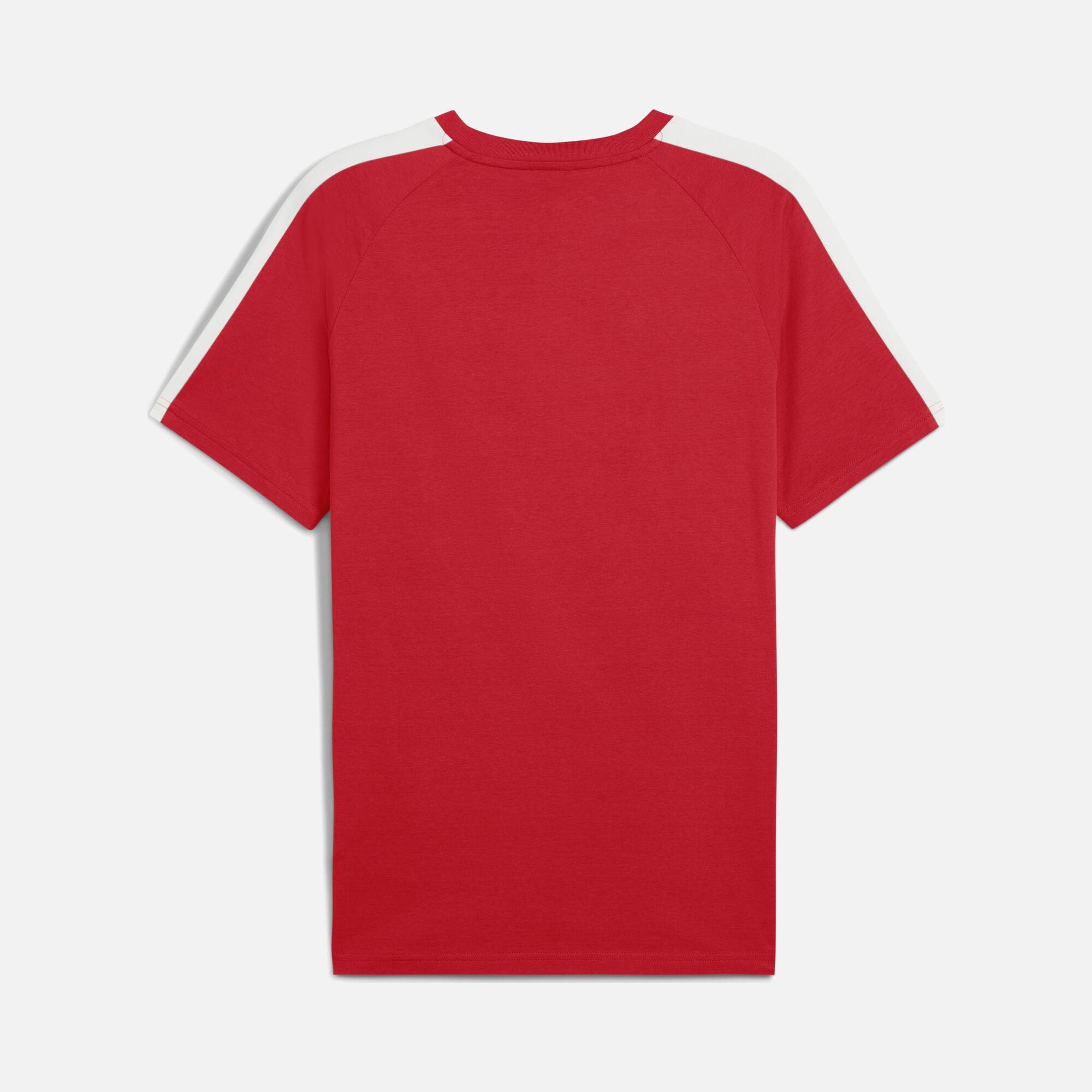 Puma Sportswear T7 Iconic Cat Logo Colorblock Short-Sleeve Erkek Tişört