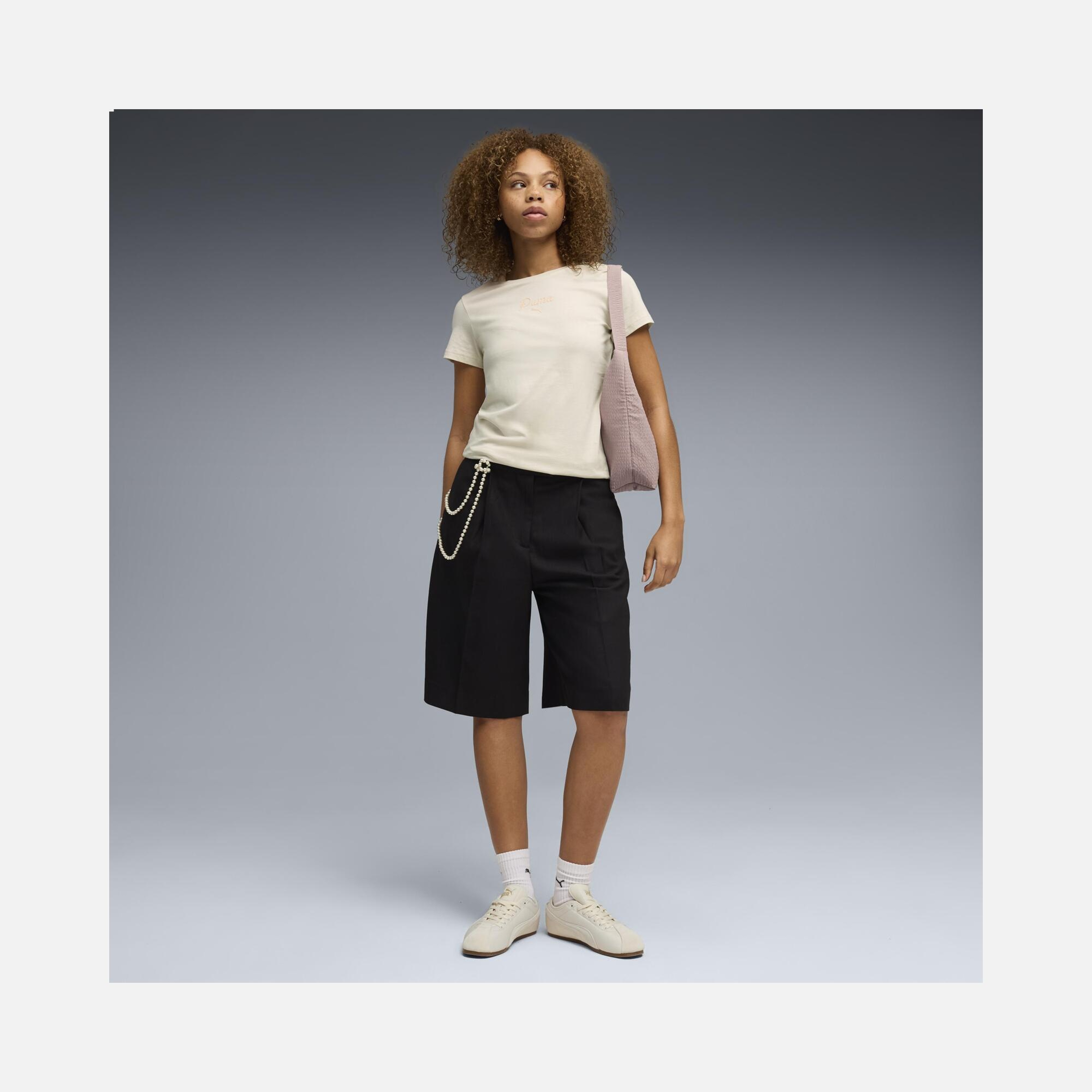 Puma Essentials Script Kadın Tişört