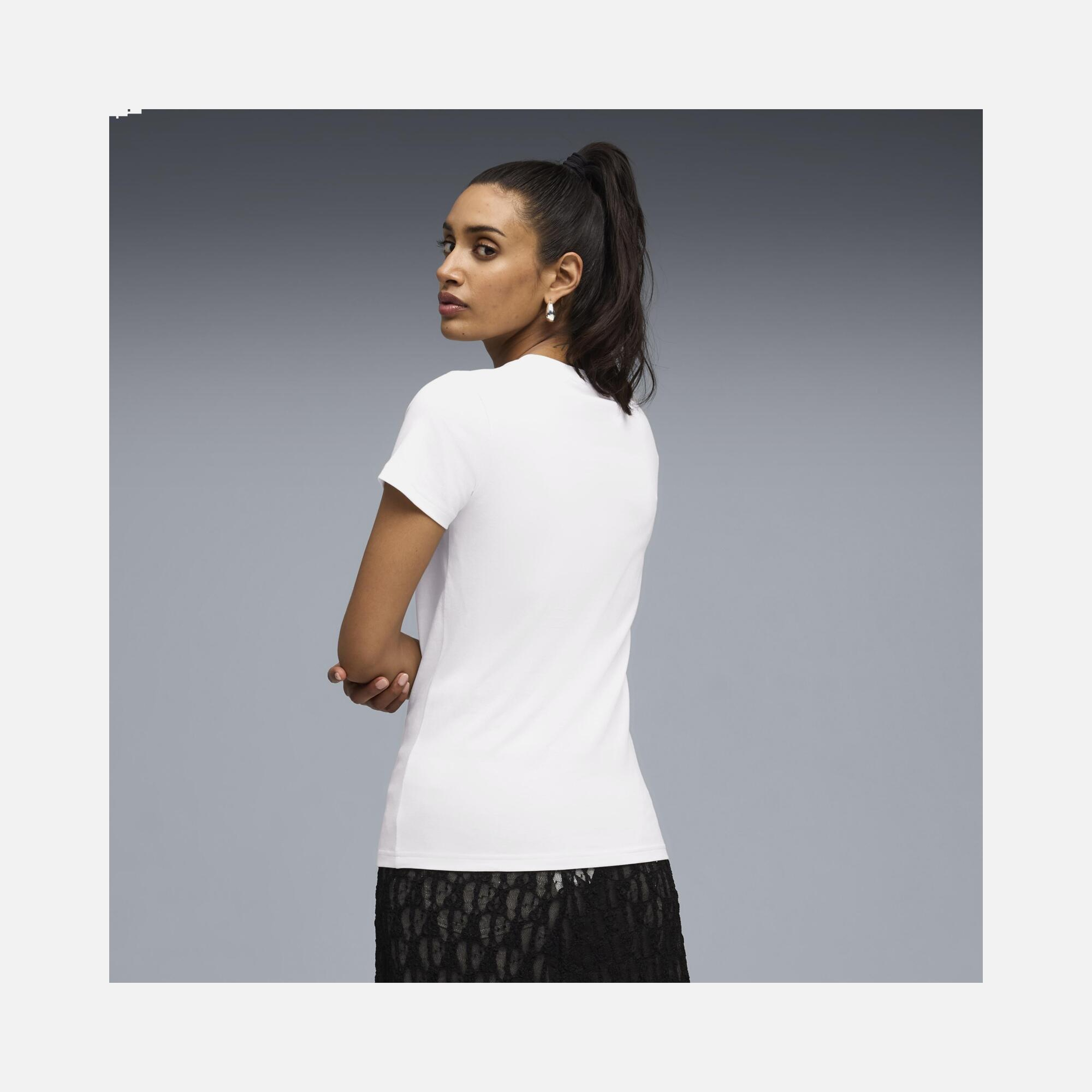 Puma Essentials Script Kadın Tişört